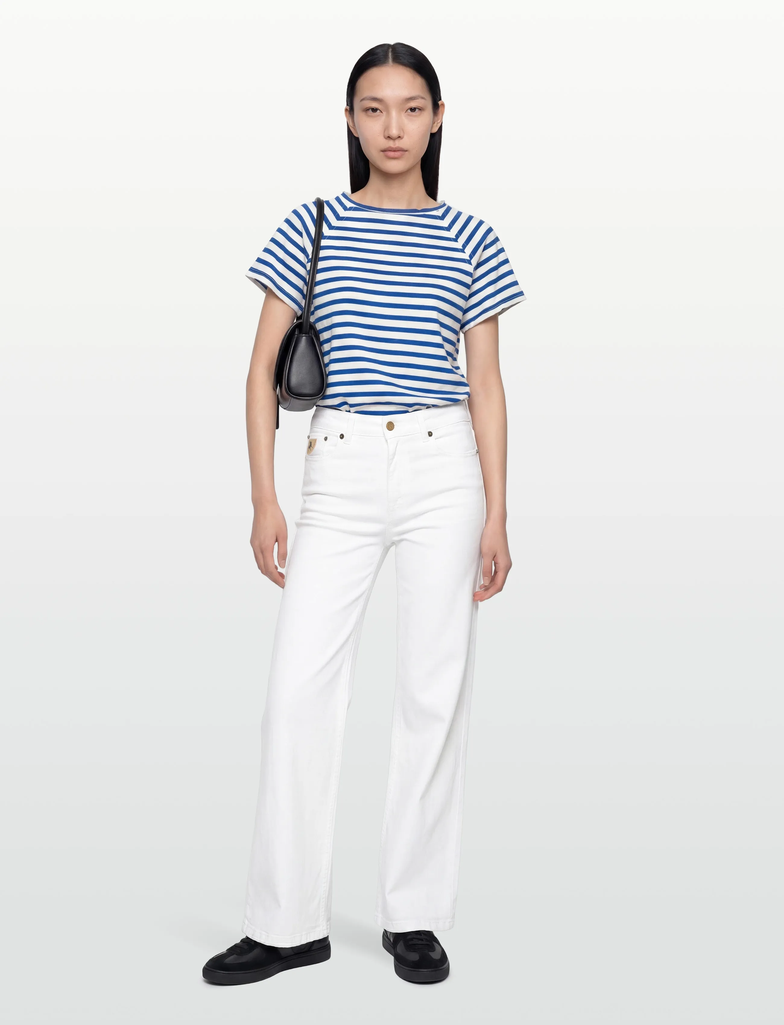Lois Jeans Palazzo - Lois Jeans - 6491 MEGALIA SHOT - 01 WHITE / white
