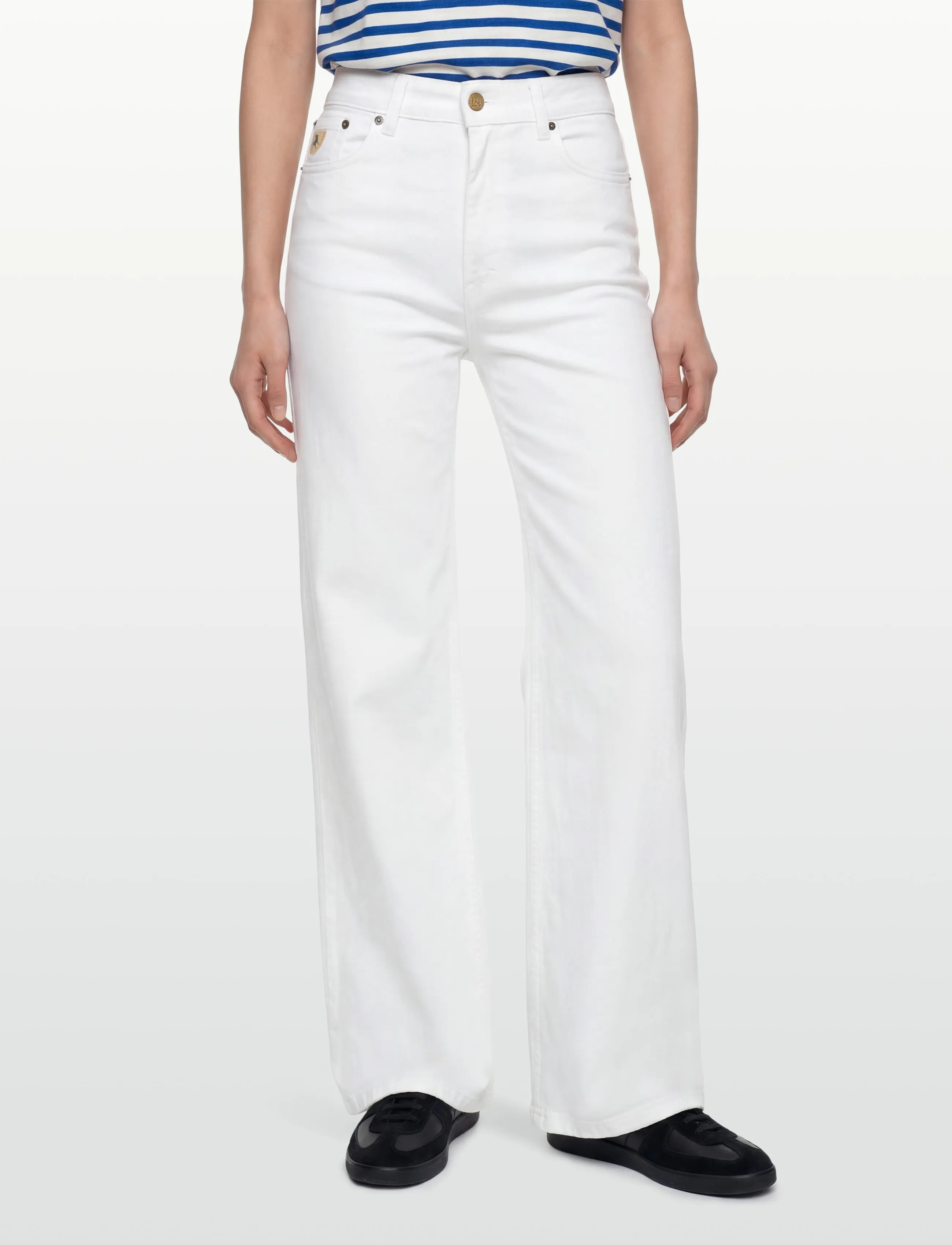 Lois Jeans - Palazzo - vida jeans - 6491 megalia shot - 01 white - 3