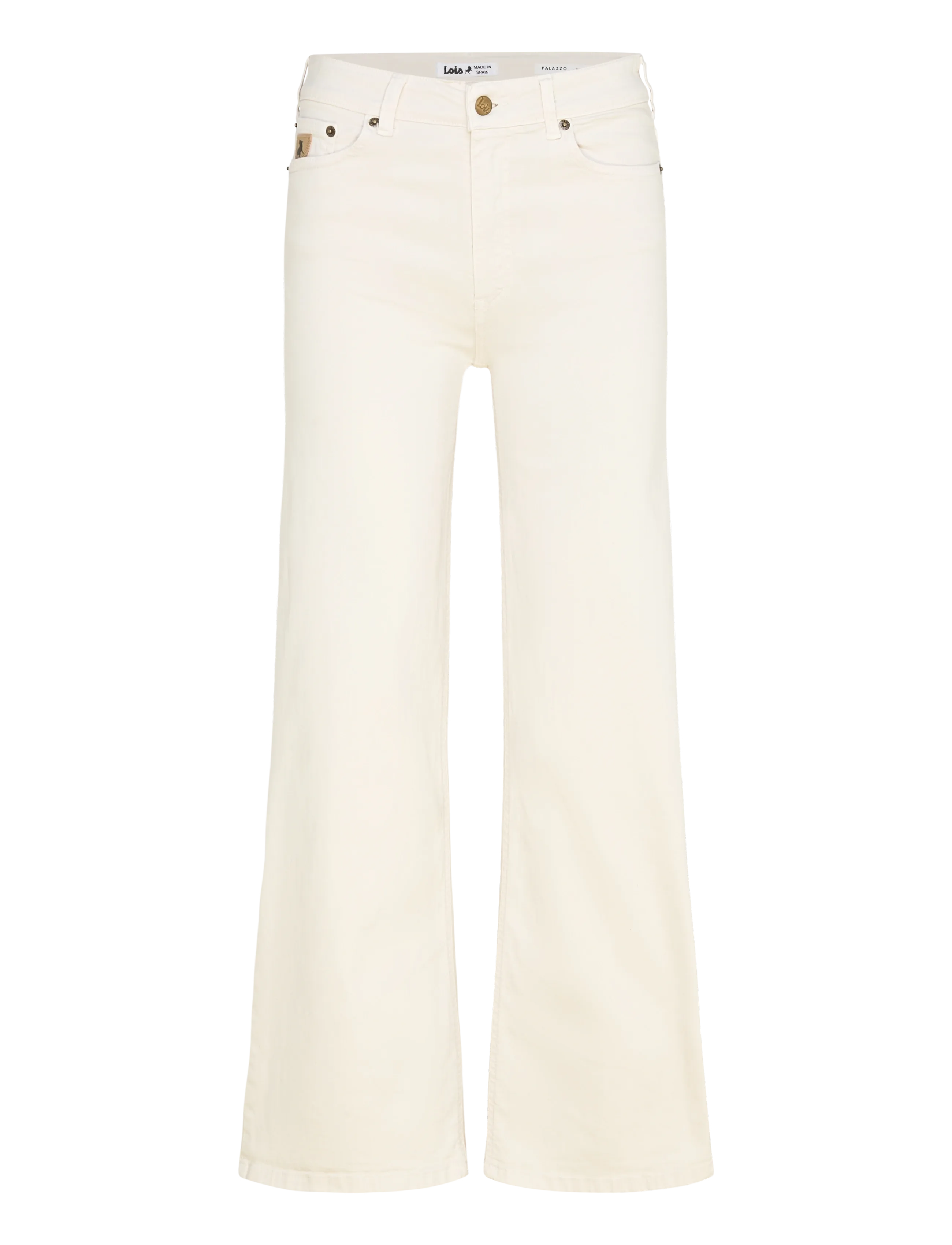 Lois Jeans Palazzo - Riided - 6491 MEGALIA SHOT - 04 ECRU / white