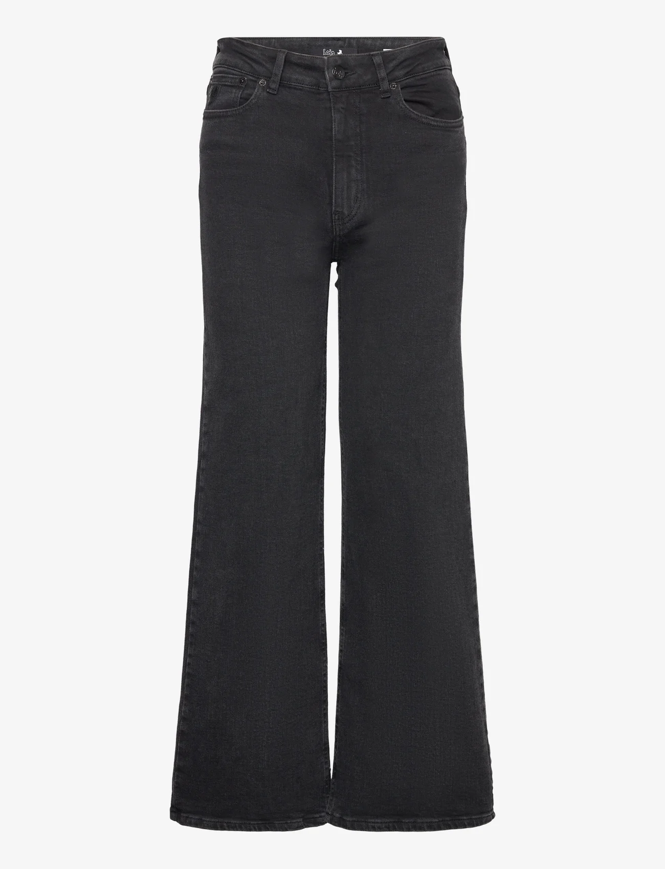 Lois Jeans - Palazzo 7050 Caspar Black Night - flared jeans - black night - 0