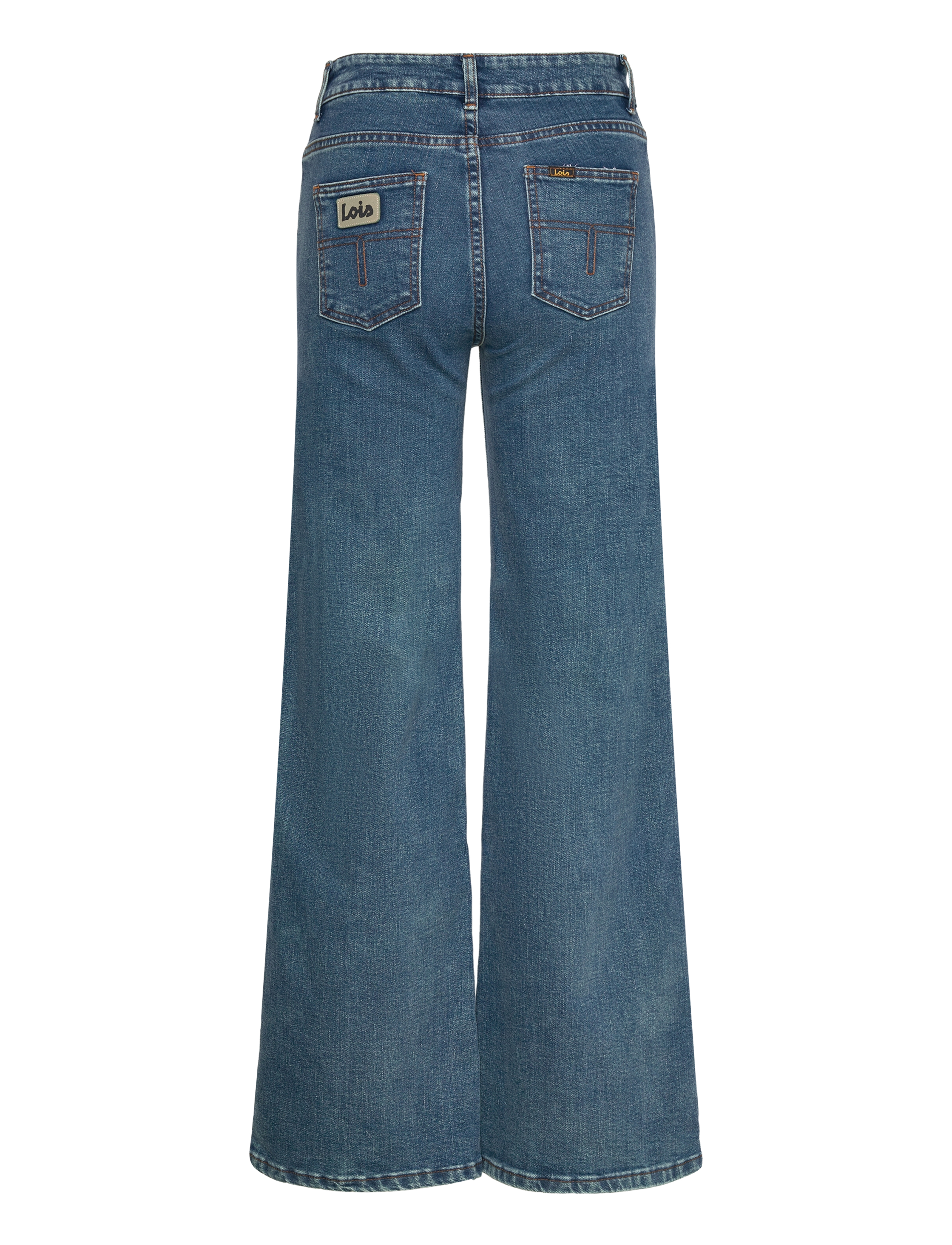 Lois Jeans - Palazzo The Stone Green - green stone - 1