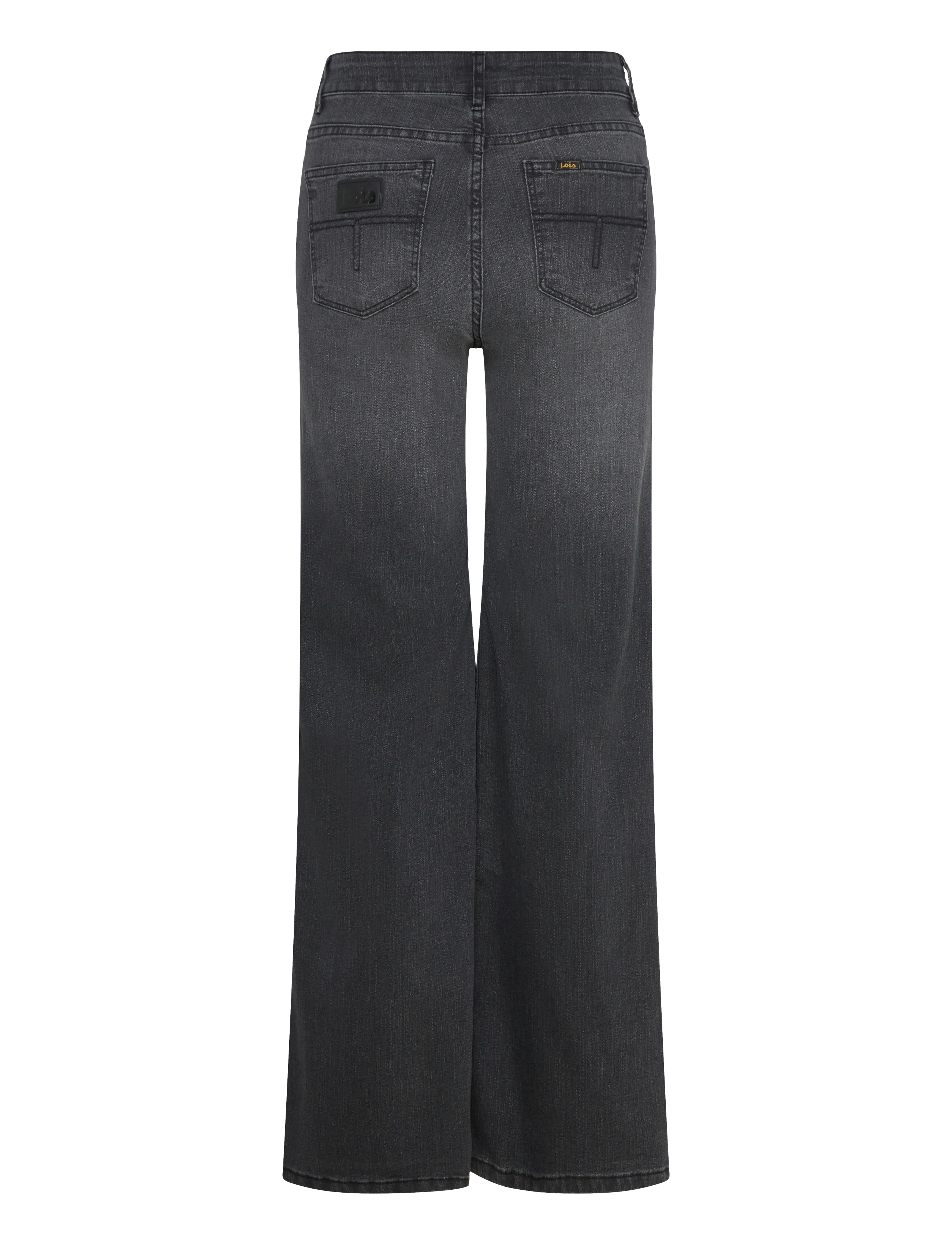 Lois Jeans - Palazzo - utsvängda jeans - donatella black - 2