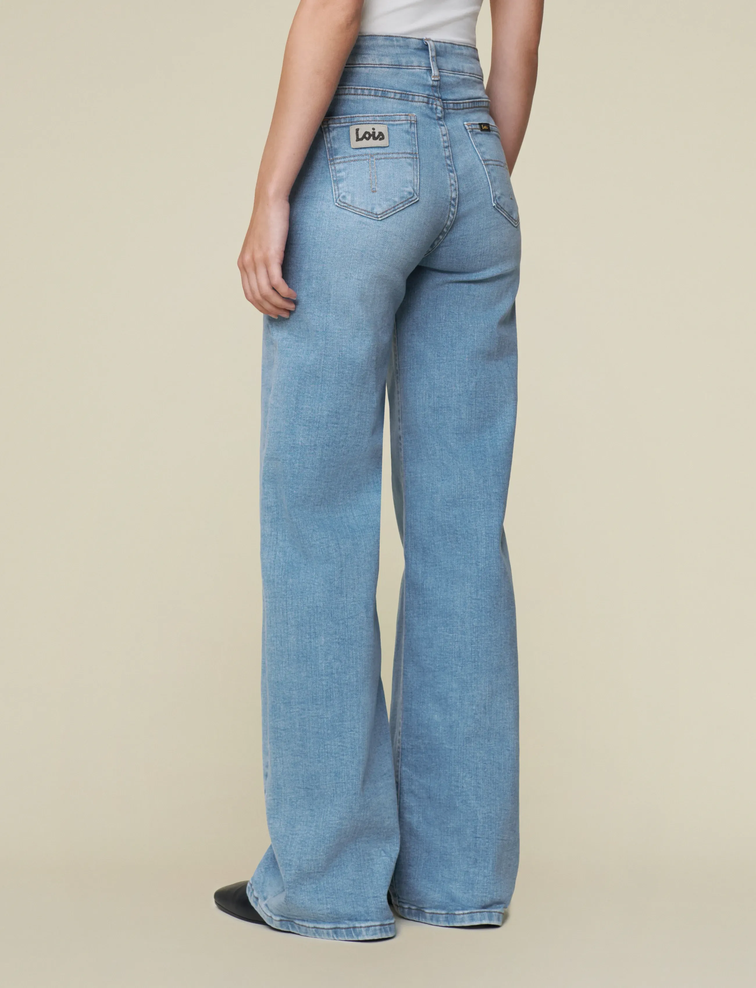 Lois Jeans - Palazzo Angel Cloudy - cloudy bleach - 3
