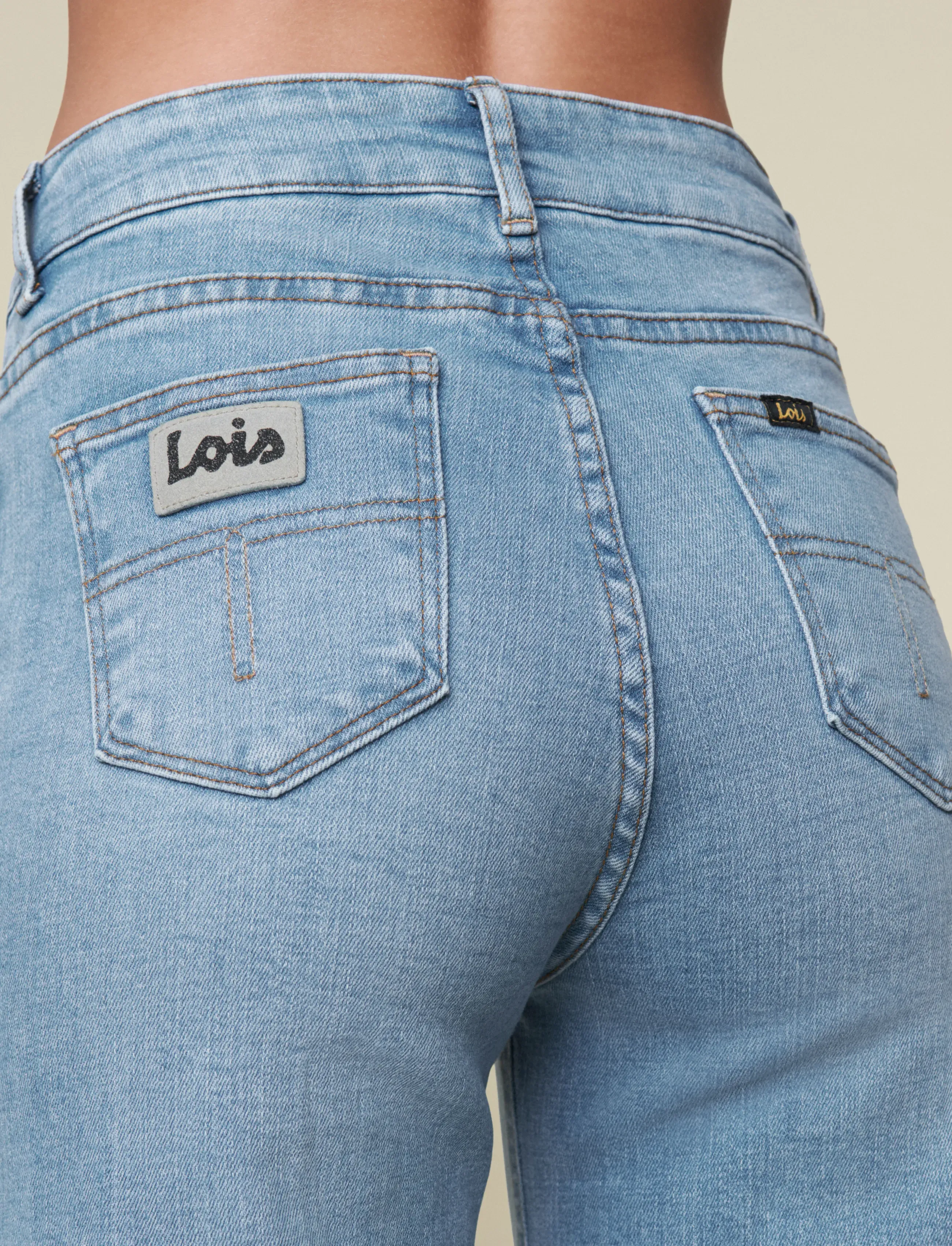Lois Jeans - Palazzo Angel Cloudy - cloudy bleach - 4