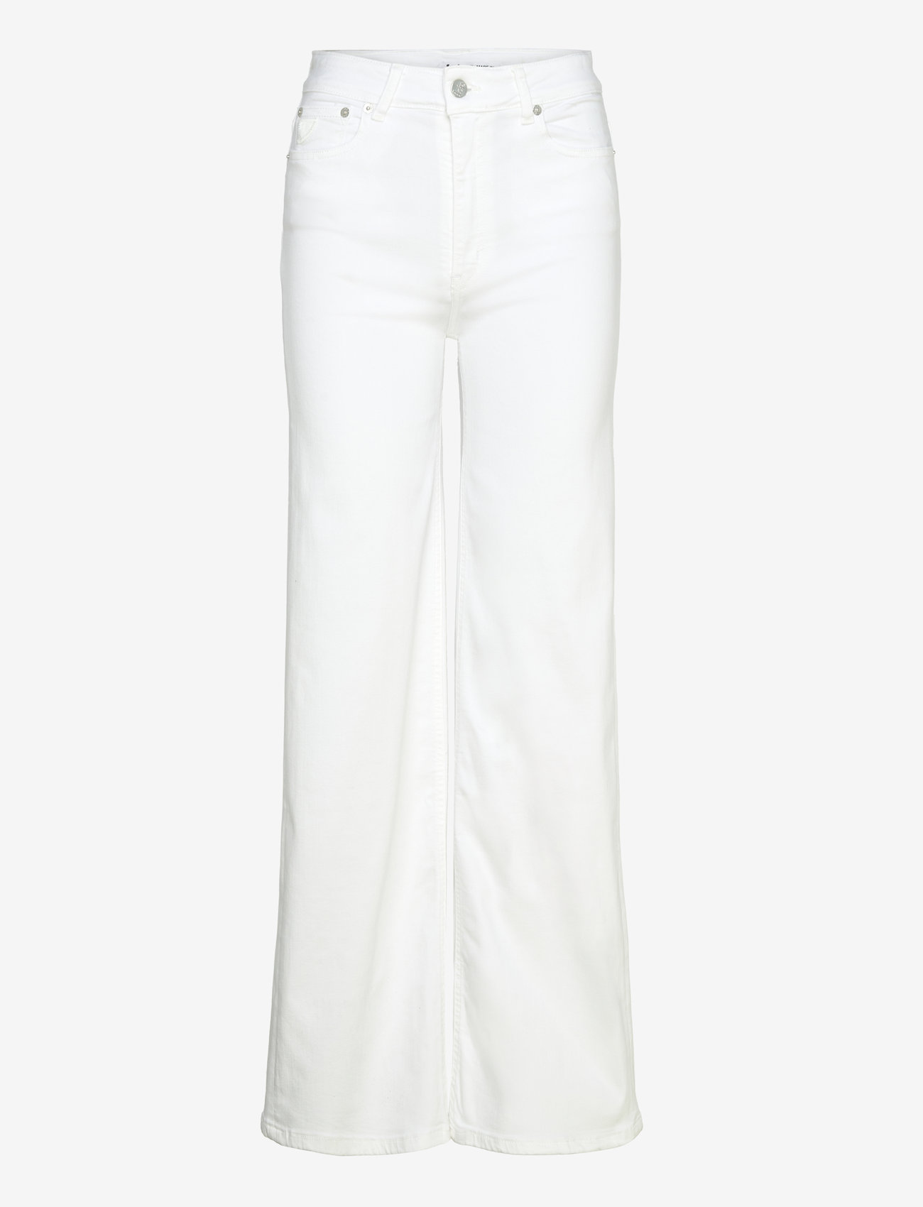 Lois Jeans - Palazzo Megalia Blanco - sirge säärega teksad - white - 0