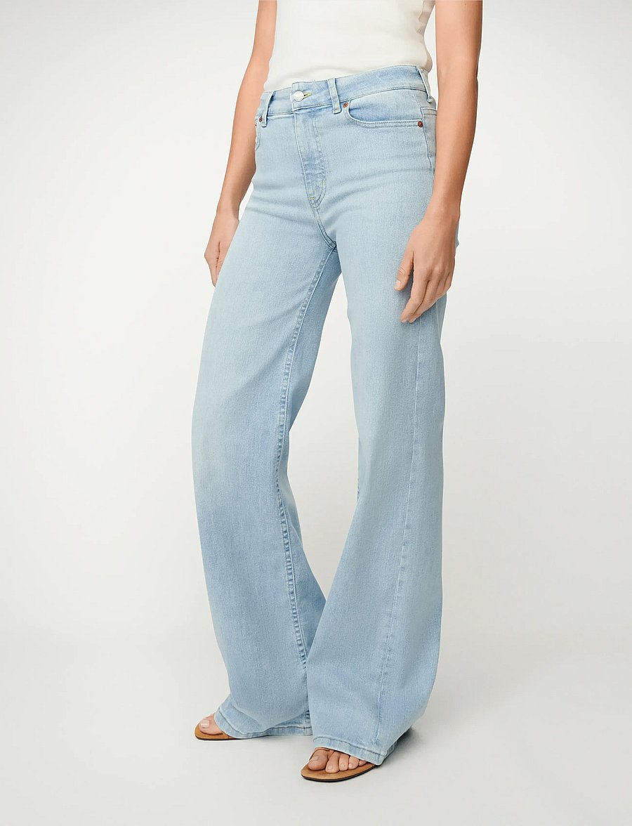 Lois Jeans - Palazzo - laia säärega teksad - 7909 hypersoft bleach - 0