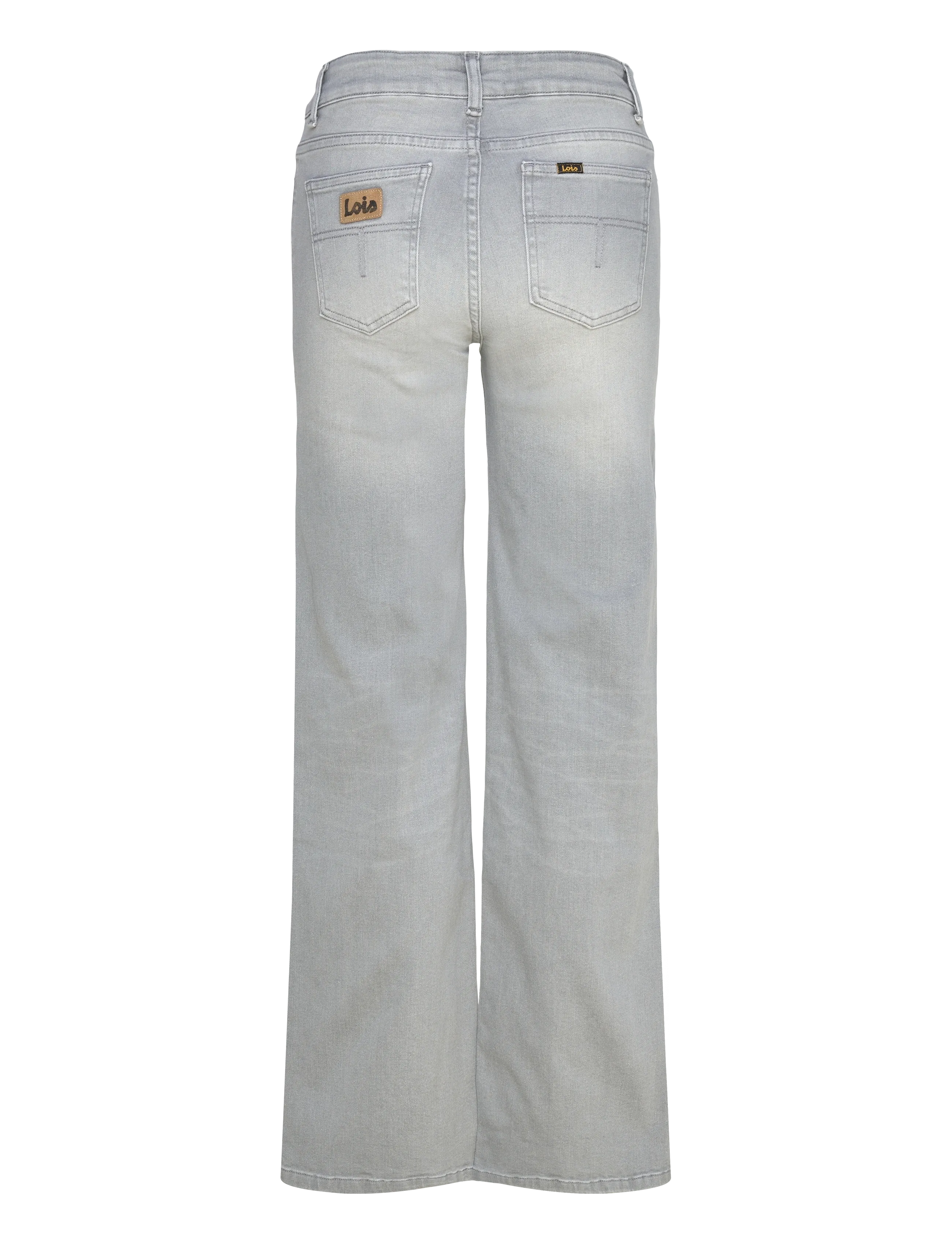 Lois Jeans - Palazzo - hosen mit weitem bein - 7981 core grey dark - 2