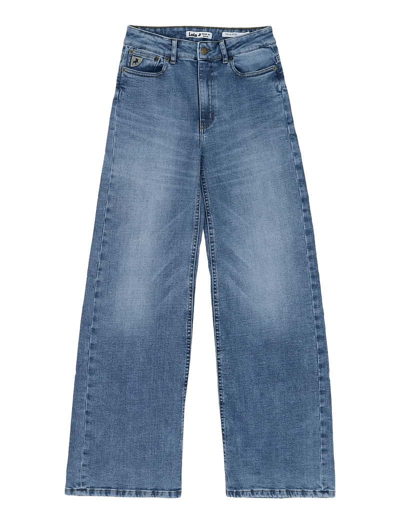 Lois Jeans - Palazzo - hosen mit weitem bein - 8047 mallow stone - 1