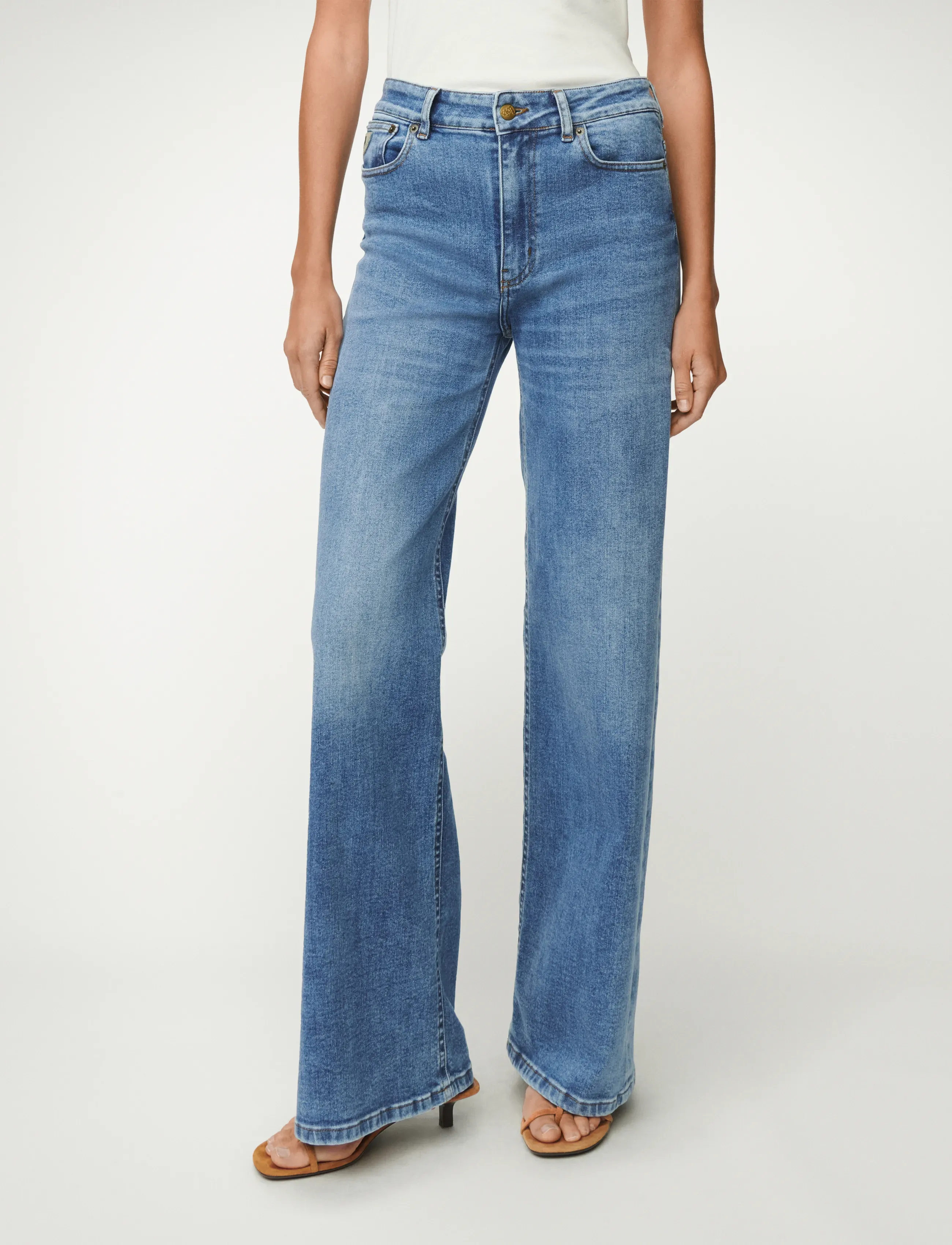 Lois Jeans Palazzo - Kollektionen - 8047 MALLOW STONE / blue