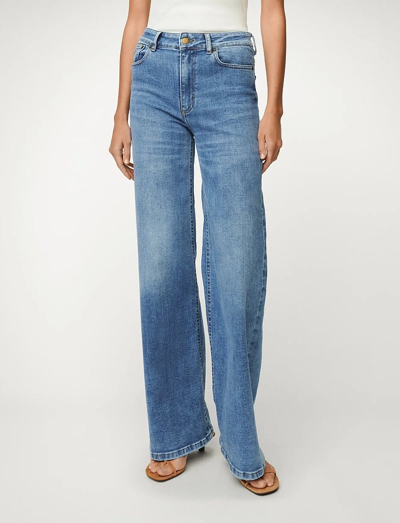 Lois Jeans - Palazzo - hosen mit weitem bein - 8047 mallow stone - 2