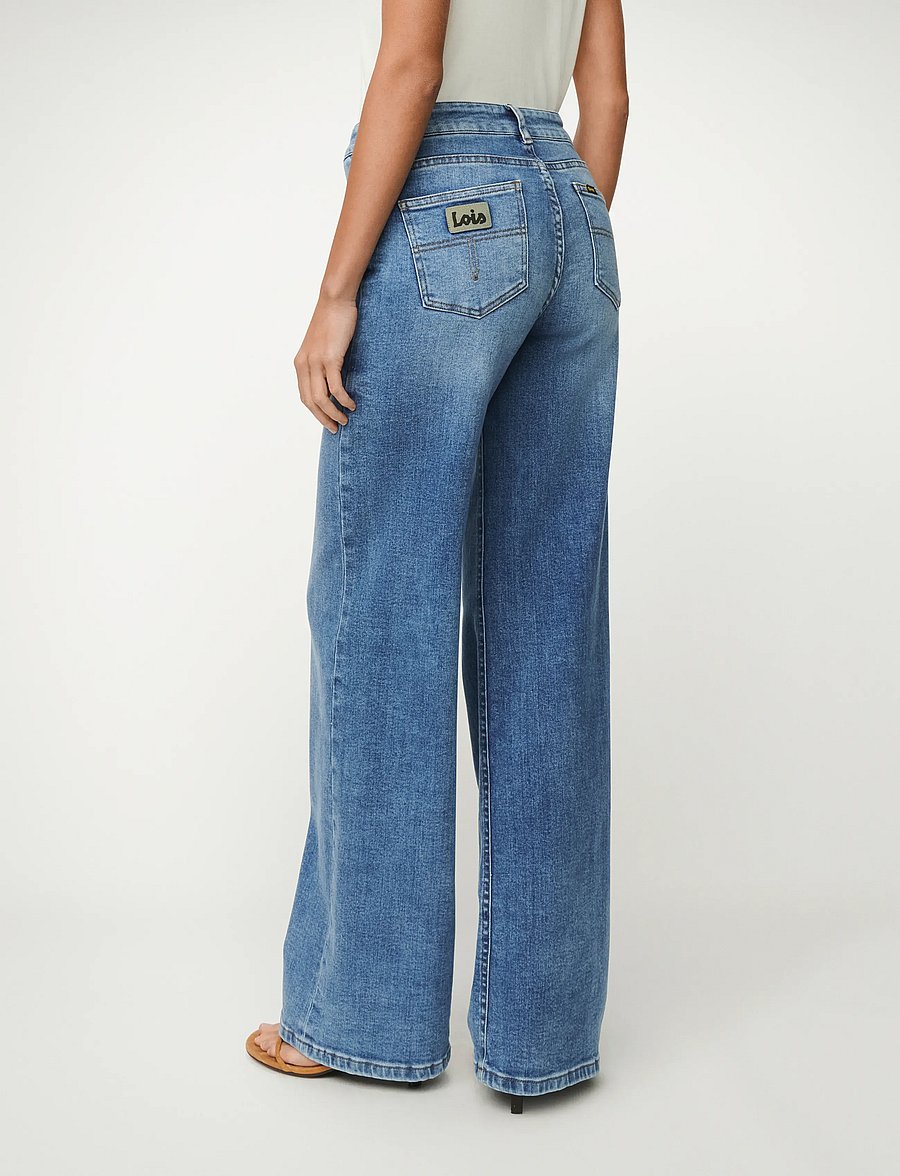 Lois Jeans - Palazzo - vida jeans - 8047 mallow stone - 3