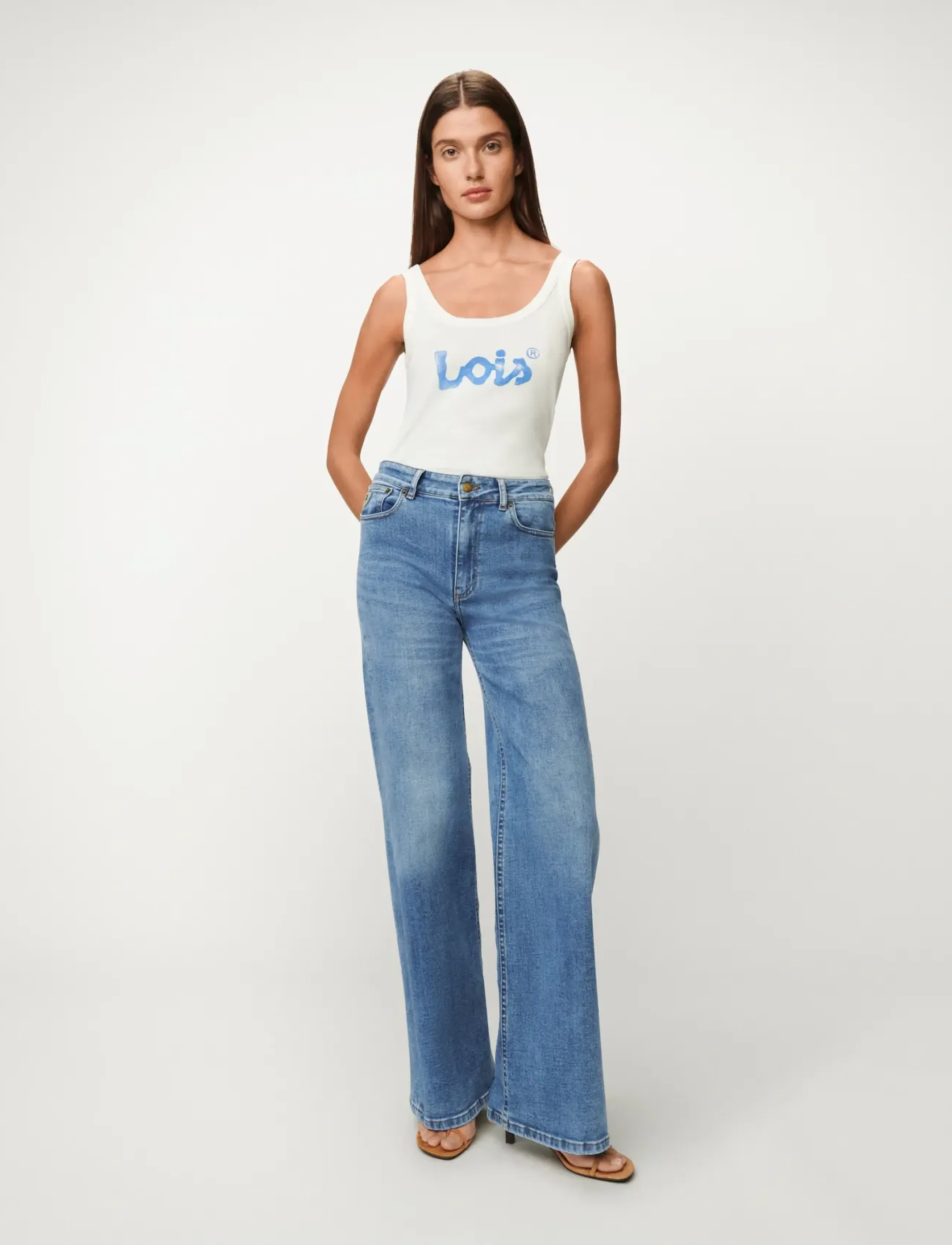 Lois Palazzo bootcut & flared jeans dam – bild 8