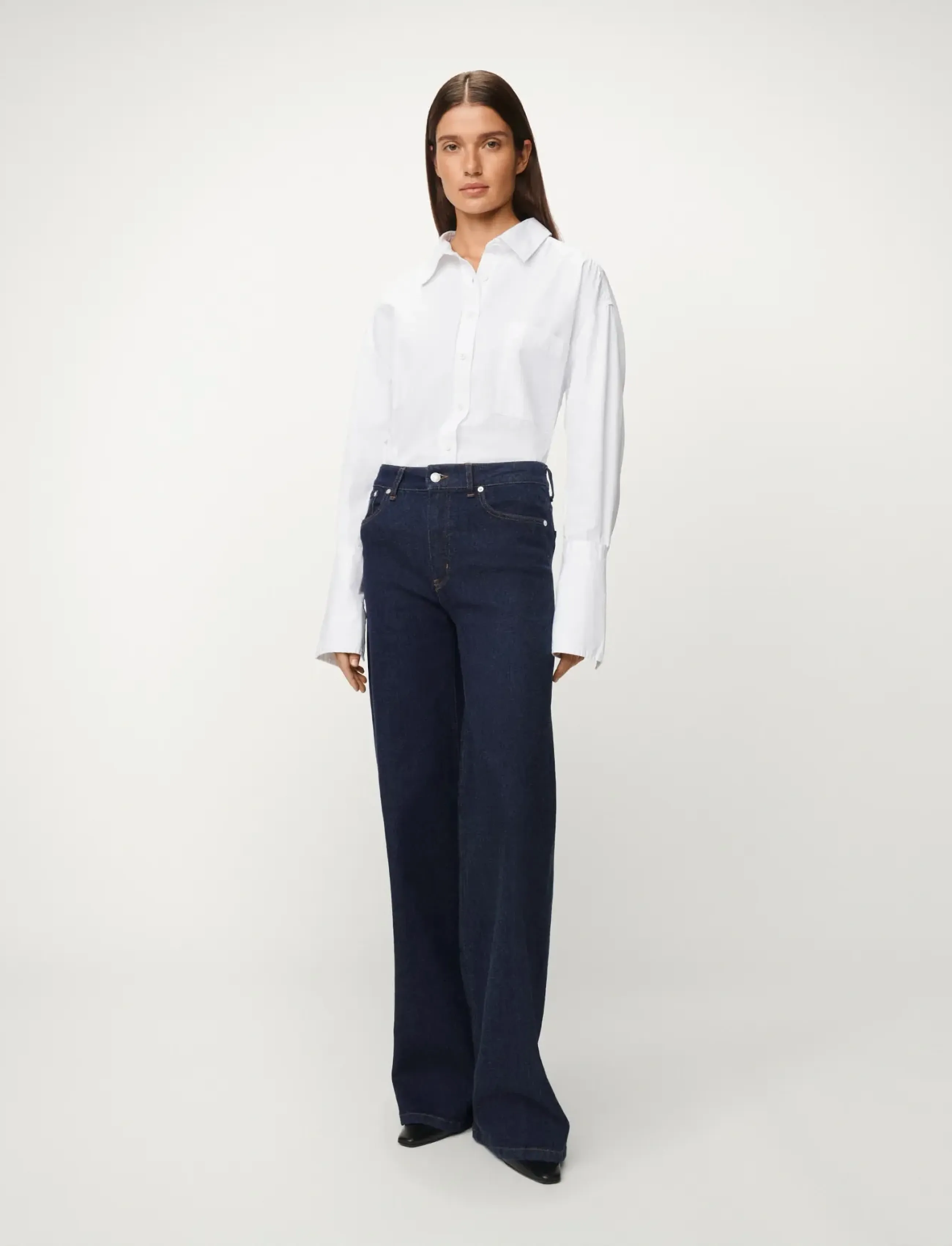 Lois Jeans Palazzo, Palazzo Jeans, Blå, Str: 25 x 30