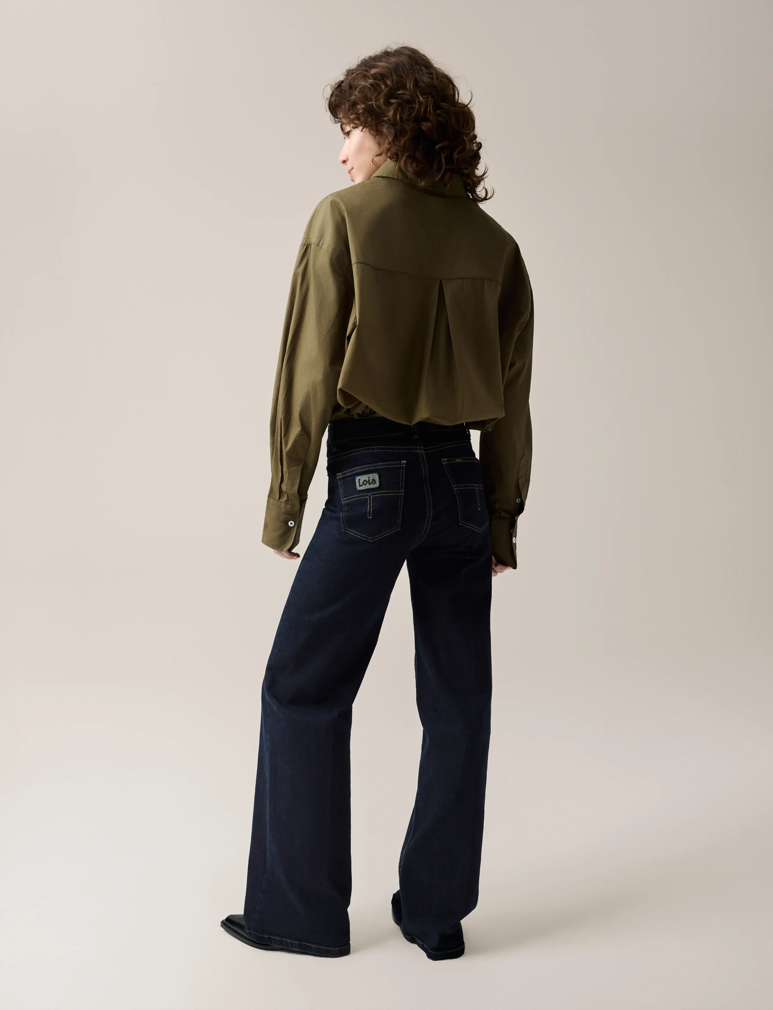 Lois Jeans - Palazzo - laia säärega teksad - 8063 deeply rinse - 3