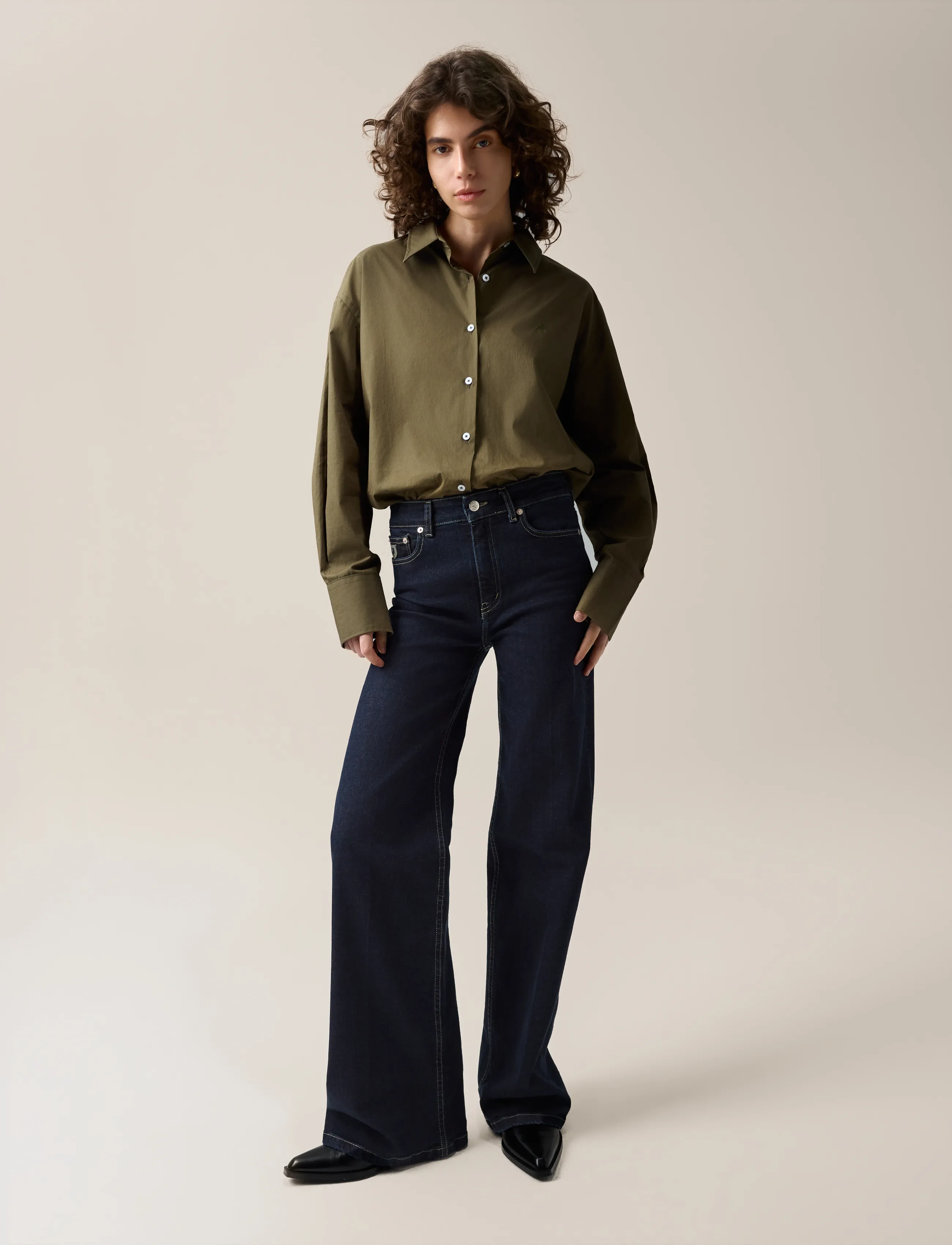 Lois Jeans - Palazzo - laia säärega teksad - 8063 deeply rinse - 5