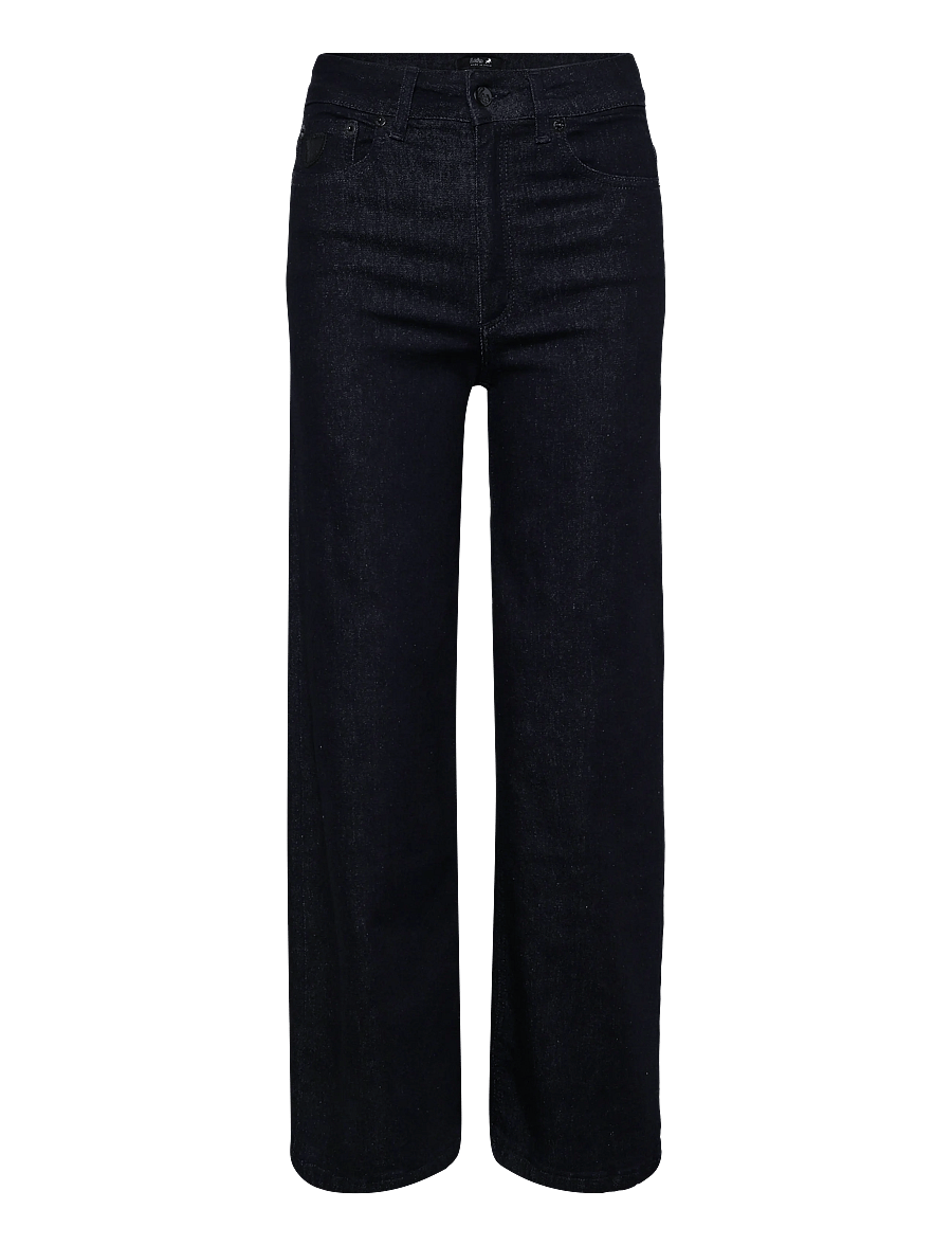 Lois Jeans - Palazzo - hosen mit weitem bein - 8066 fine power dark - 0