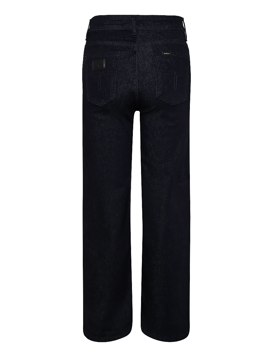 Lois Jeans - Palazzo - hosen mit weitem bein - 8066 fine power dark - 1