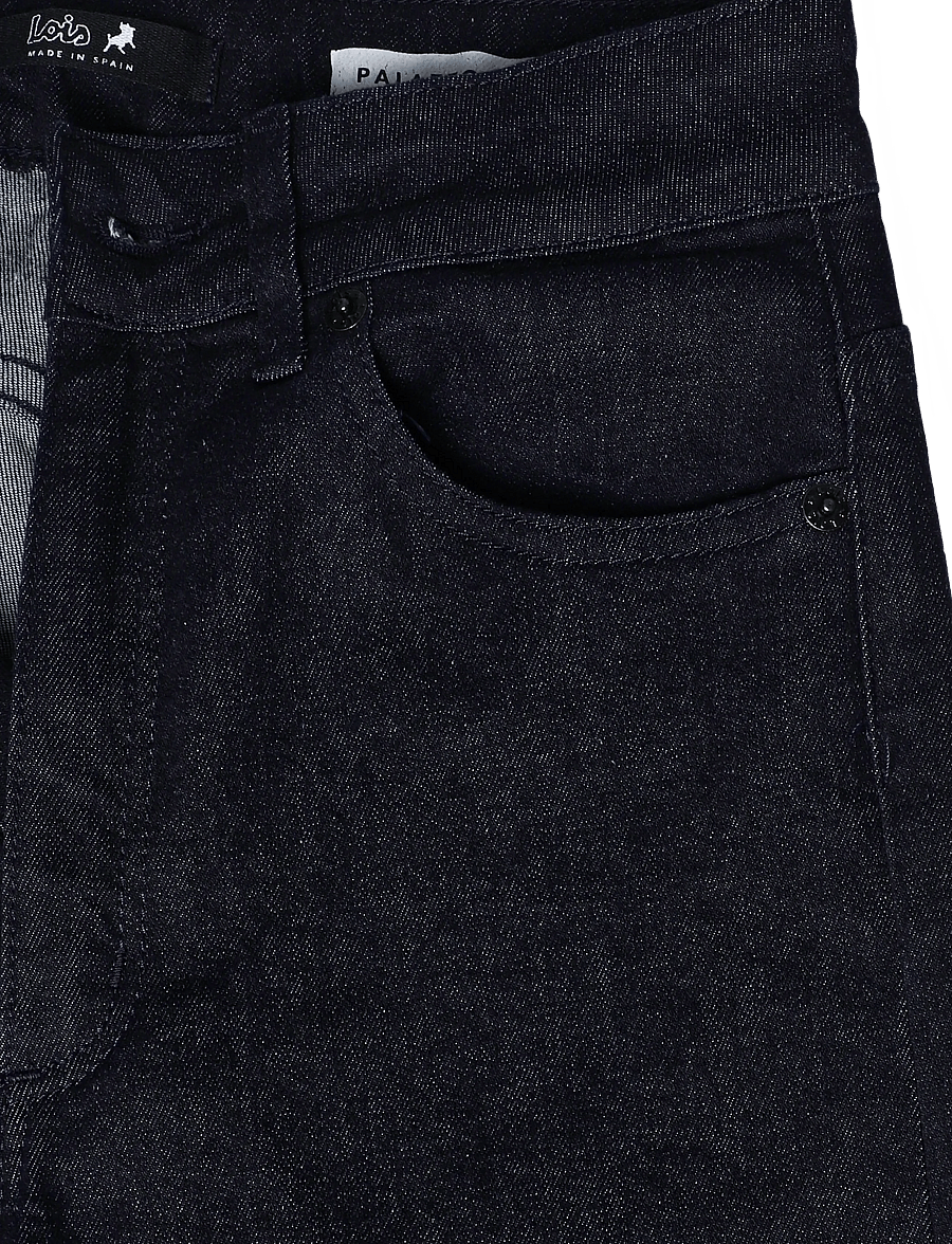 Lois Jeans - Palazzo - hosen mit weitem bein - 8066 fine power dark - 2