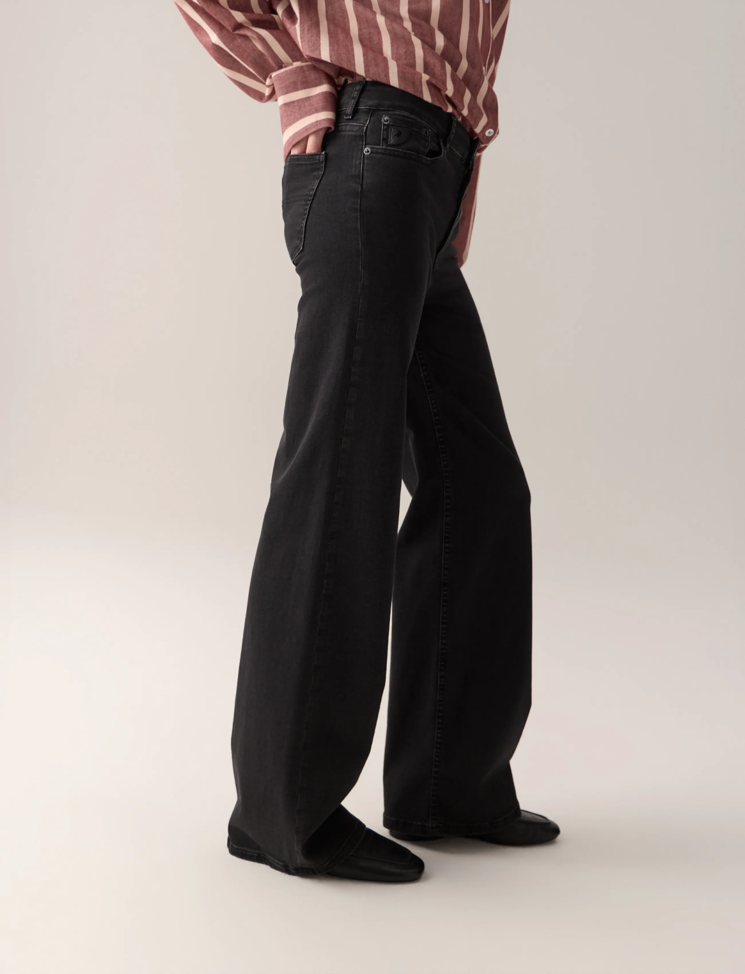 Lois Jeans - Palazzo - vida jeans - 8070 gisele blackness - 3