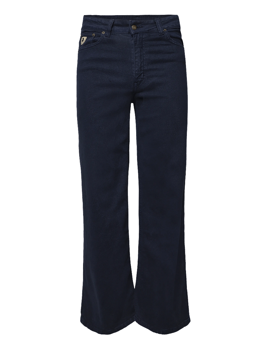 Lois Jeans - Palazzo - Sponge Stretch - hosen mit weitem bein - 60 navy - 0