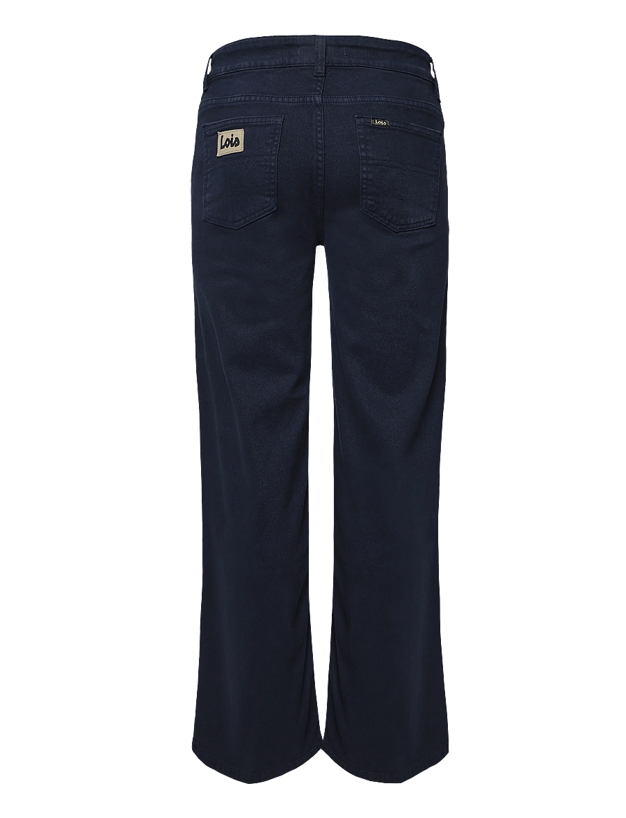 Lois Jeans - Palazzo - Sponge Stretch - hosen mit weitem bein - 60 navy - 1