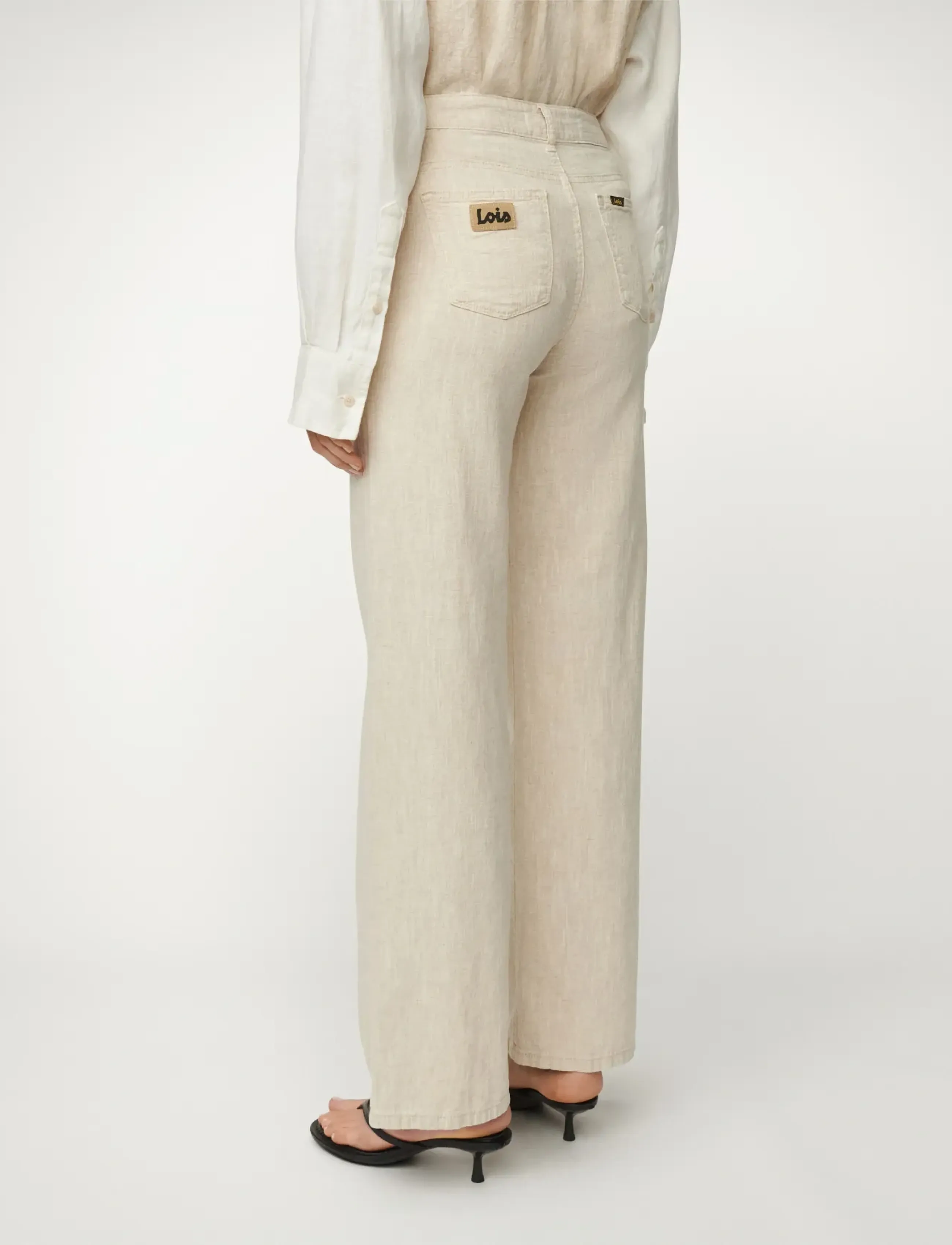 Lois Jeans - Culotte - jupes-culottes - 7584 lino natural - 3