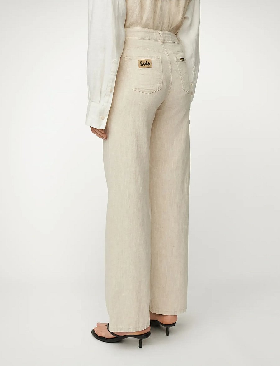 Lois Jeans - Culotte - culottes - 7584 lino natural - 3