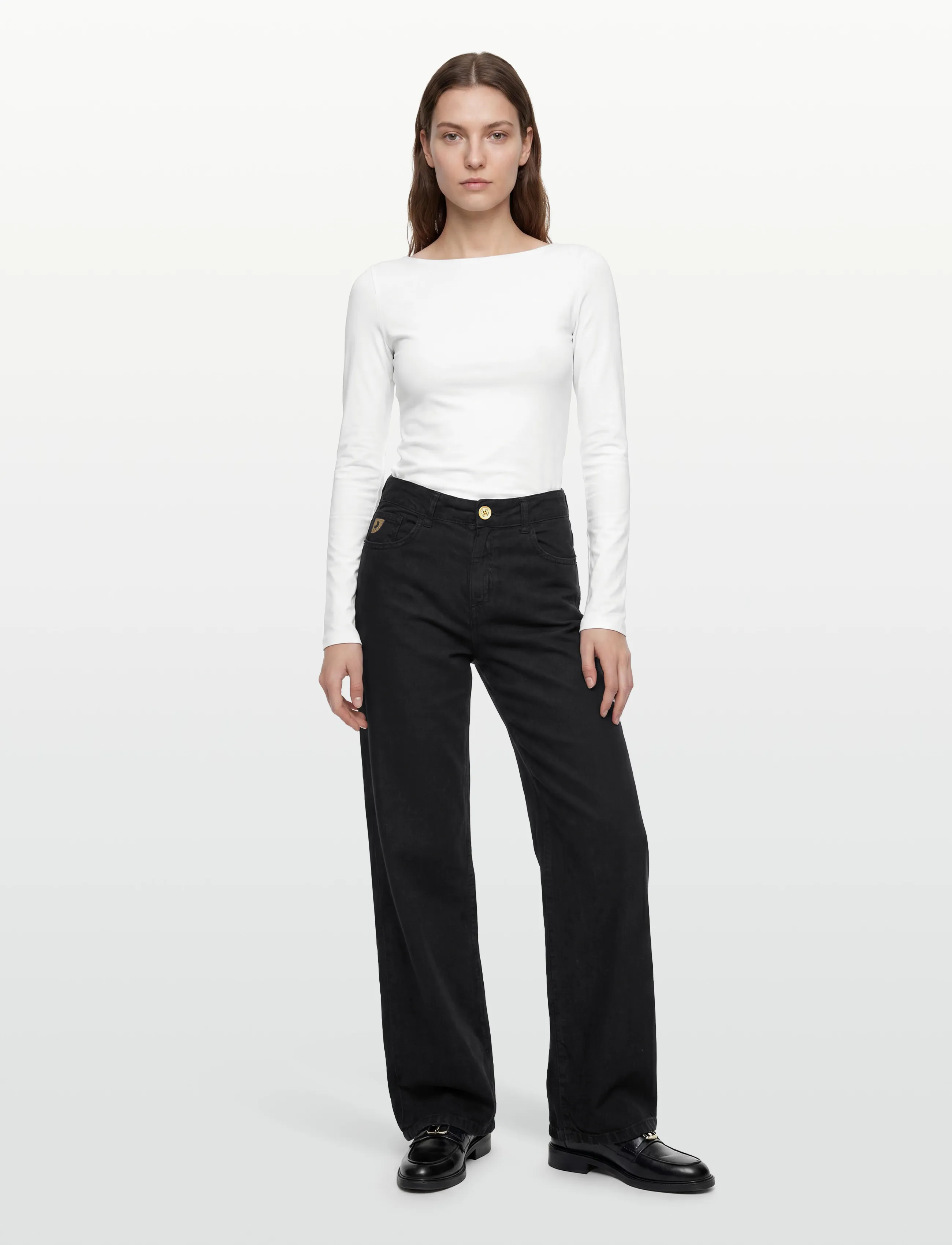 Lois Jeans Culotte, 28 x 34, Navy, Bukser > Culottes, Dame