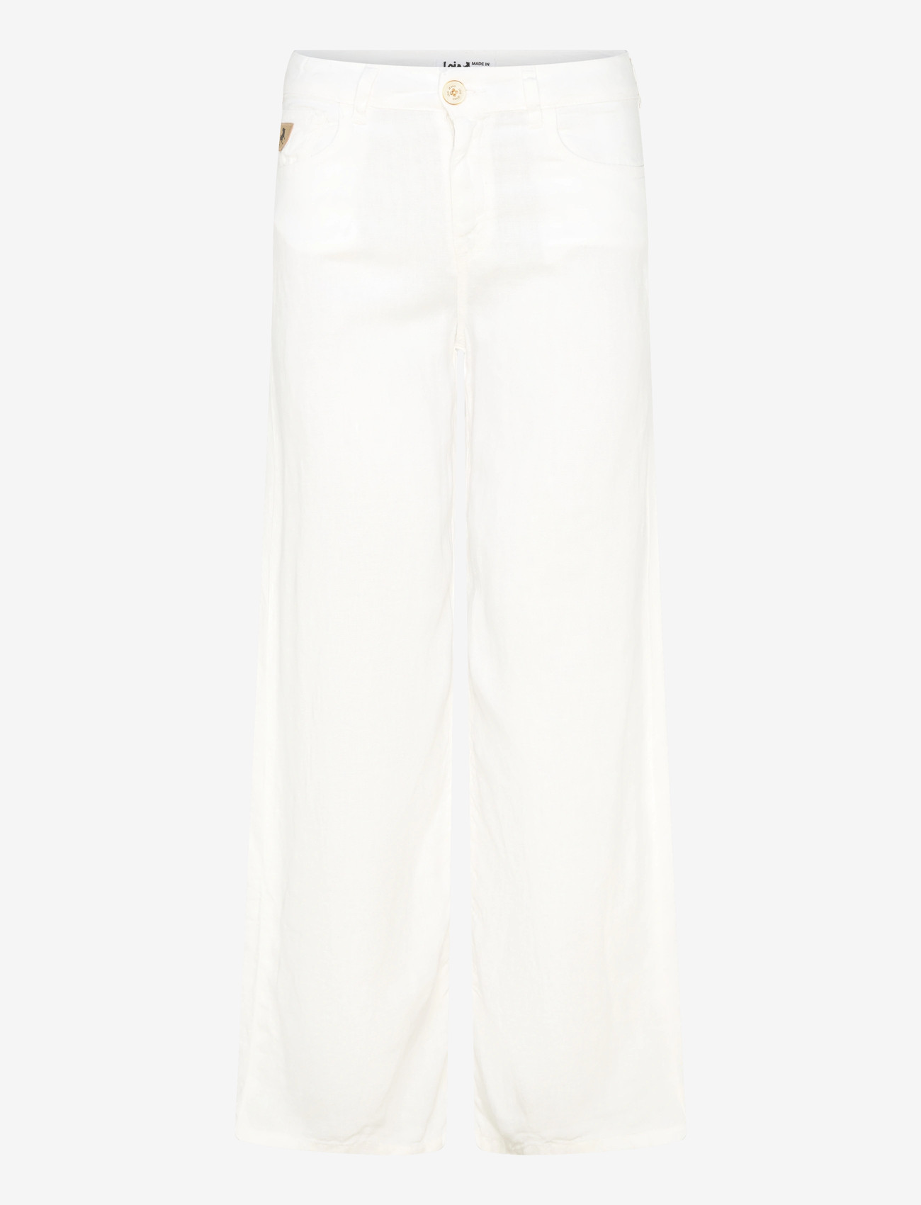 Lois Jeans - Culotte - culottes - 8032 linen summer- 01 white - 0