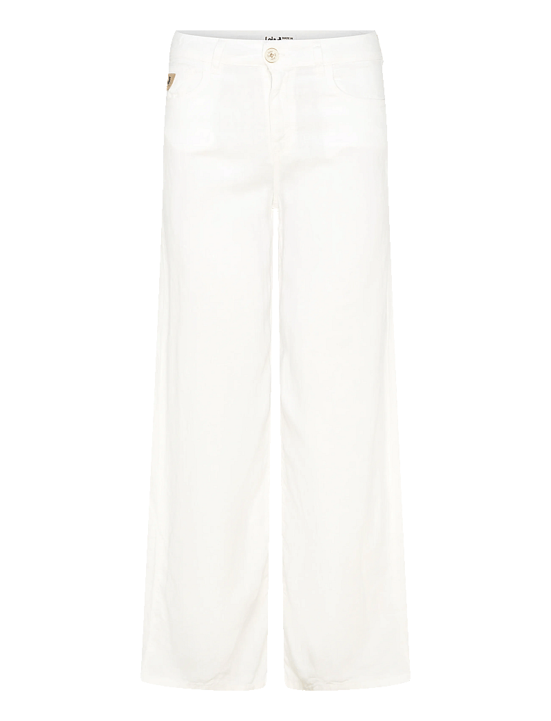 Lois Jeans - Culotte - culottes - 8032 linen summer- 01 white - 0