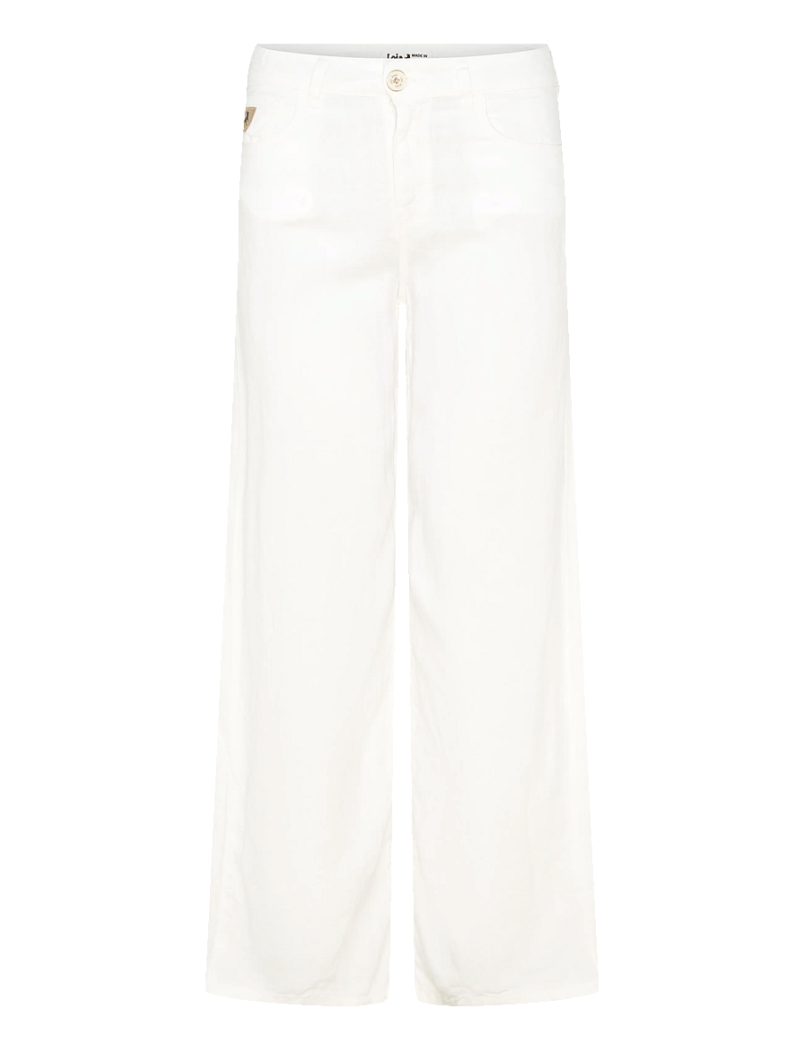 Lois Jeans - Culotte - culottes - 8032 linen summer- 01 white - 1