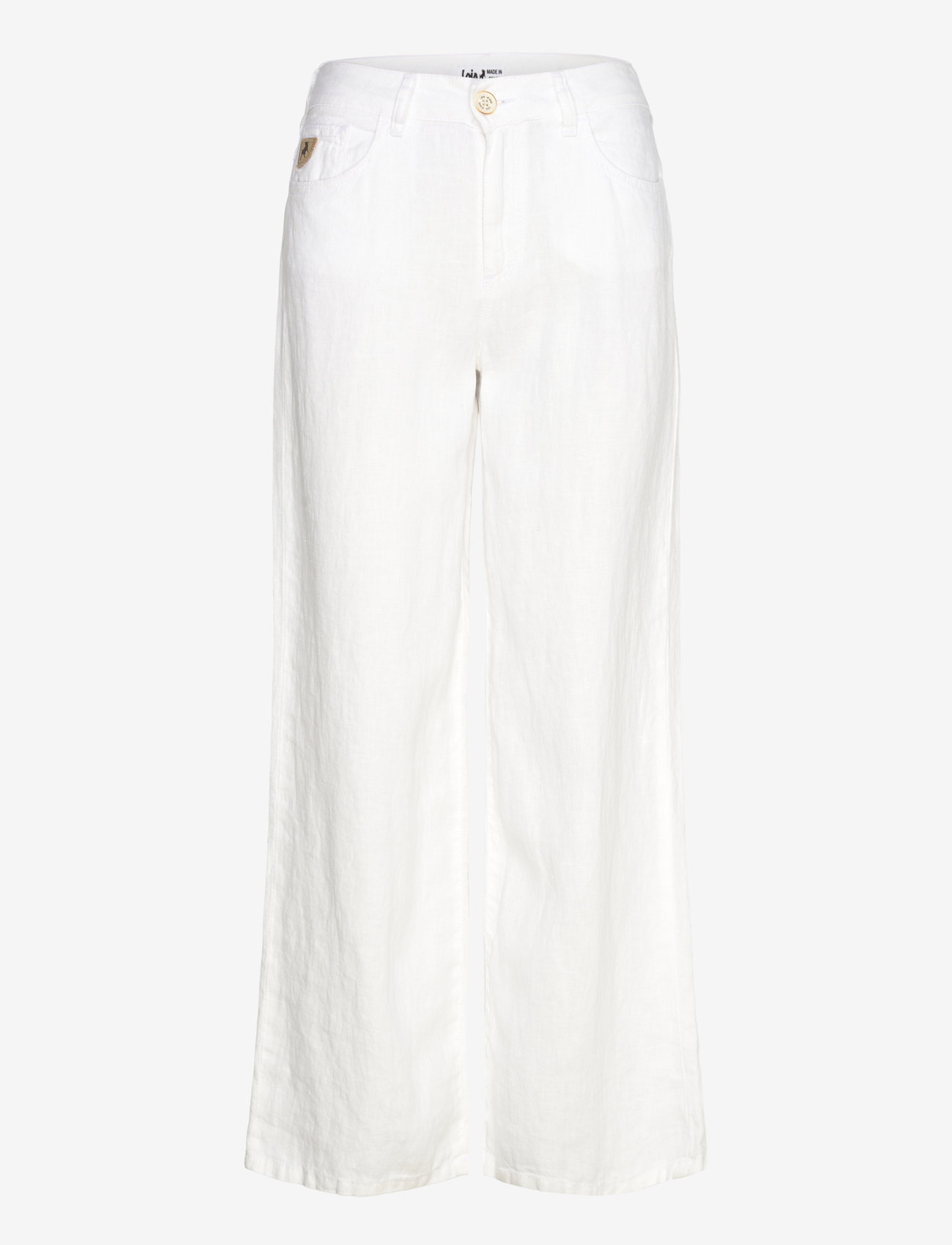 Lois Jeans - Culotte - linnebyxor - white - 1