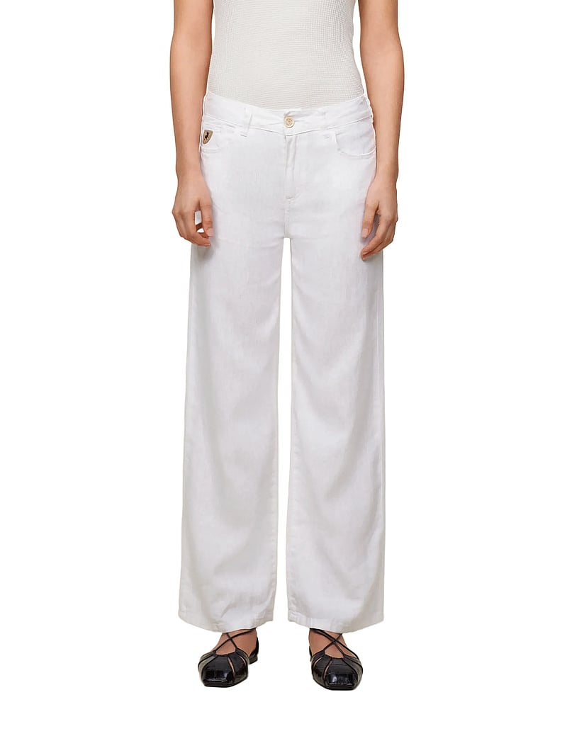 Lois Jeans - Culotte - linnebyxor - white - 0