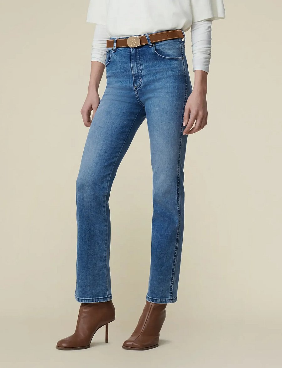 Lois Jeans - Malena-F - wąskie dżinsy - 5374 re ram cobalt - 4
