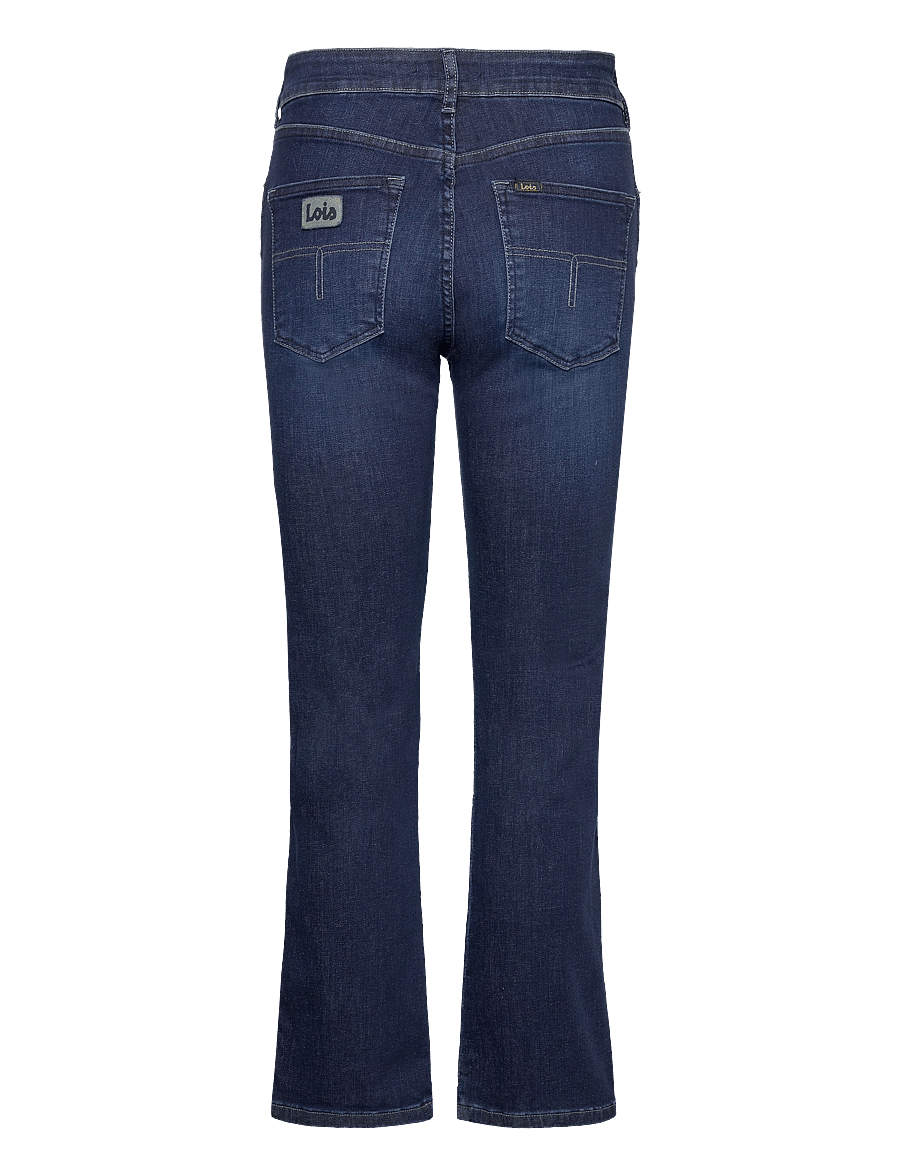 Lois Jeans - Malena-F 5707 Marconi Mist - utsvängda jeans - dark blue - 2