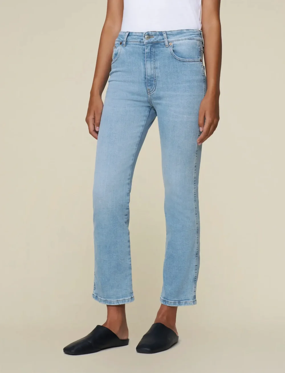 Lois Jeans - Malena F Angel Cloudy - tiesaus kirpimo džinsai - cloudy bleach - 0