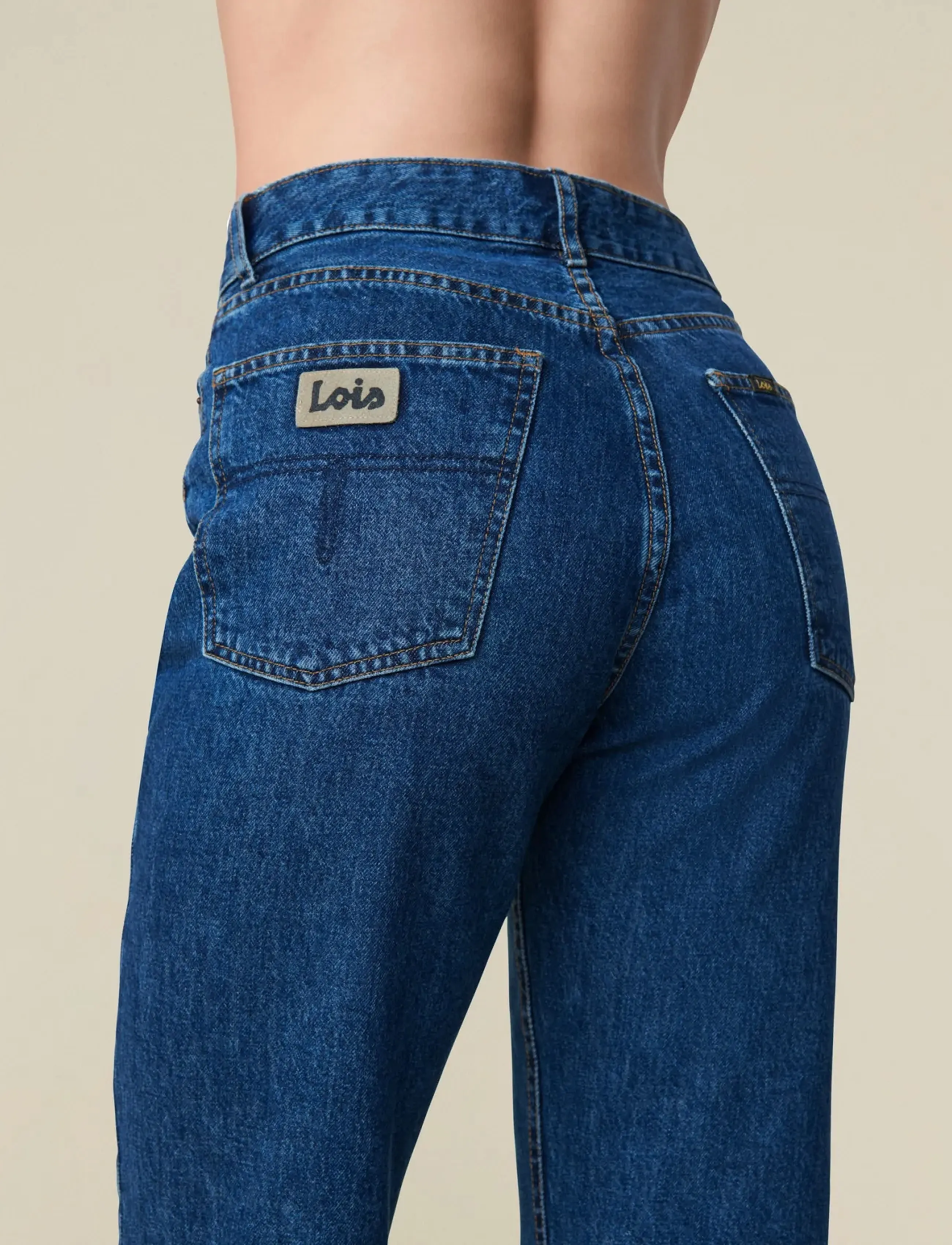 Lois Jeans - Dana - hosen mit weitem bein - 7736 jackson dark piedra - 5
