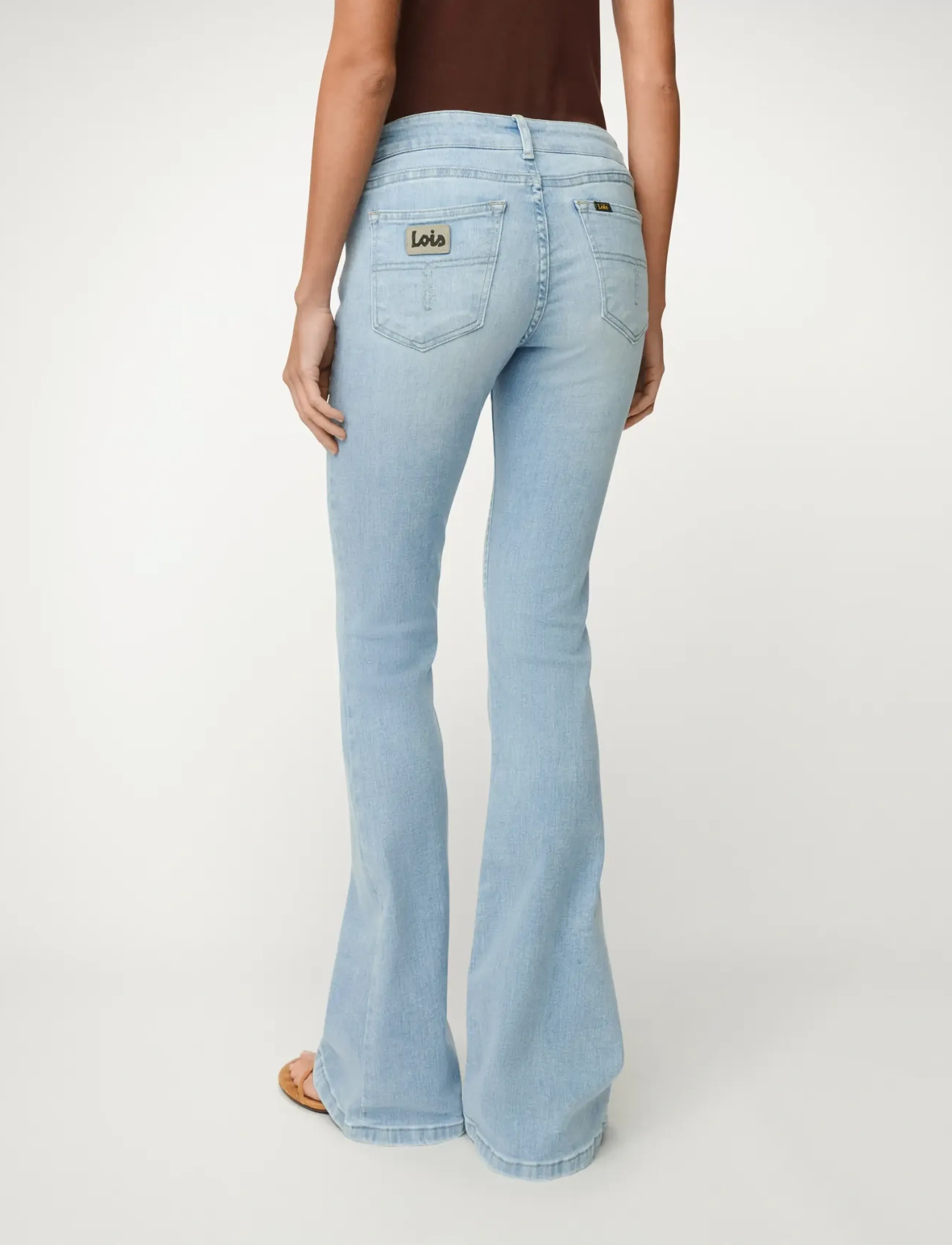 Lois Jeans - Beverly 21 - alt eriti laia säärega teksad - 7909 hypersoft bleach - 2