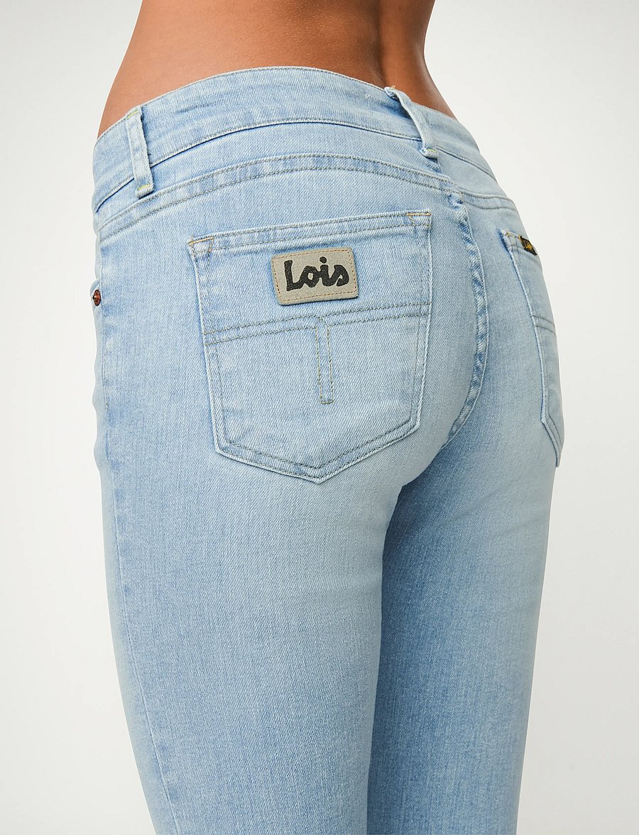 Lois Jeans - Beverly 21 - flared jeans - 7909 hypersoft bleach - 3