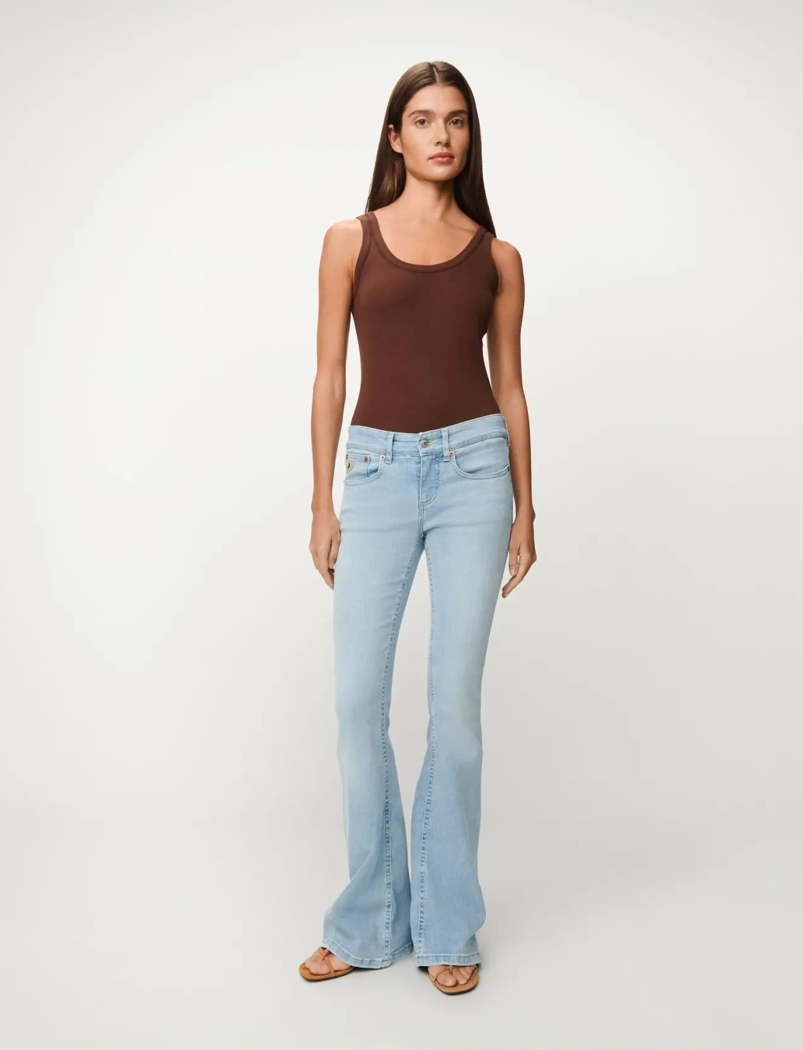 Lois Jeans - Beverly 21 - alt eriti laia säärega teksad - 7909 hypersoft bleach - 4