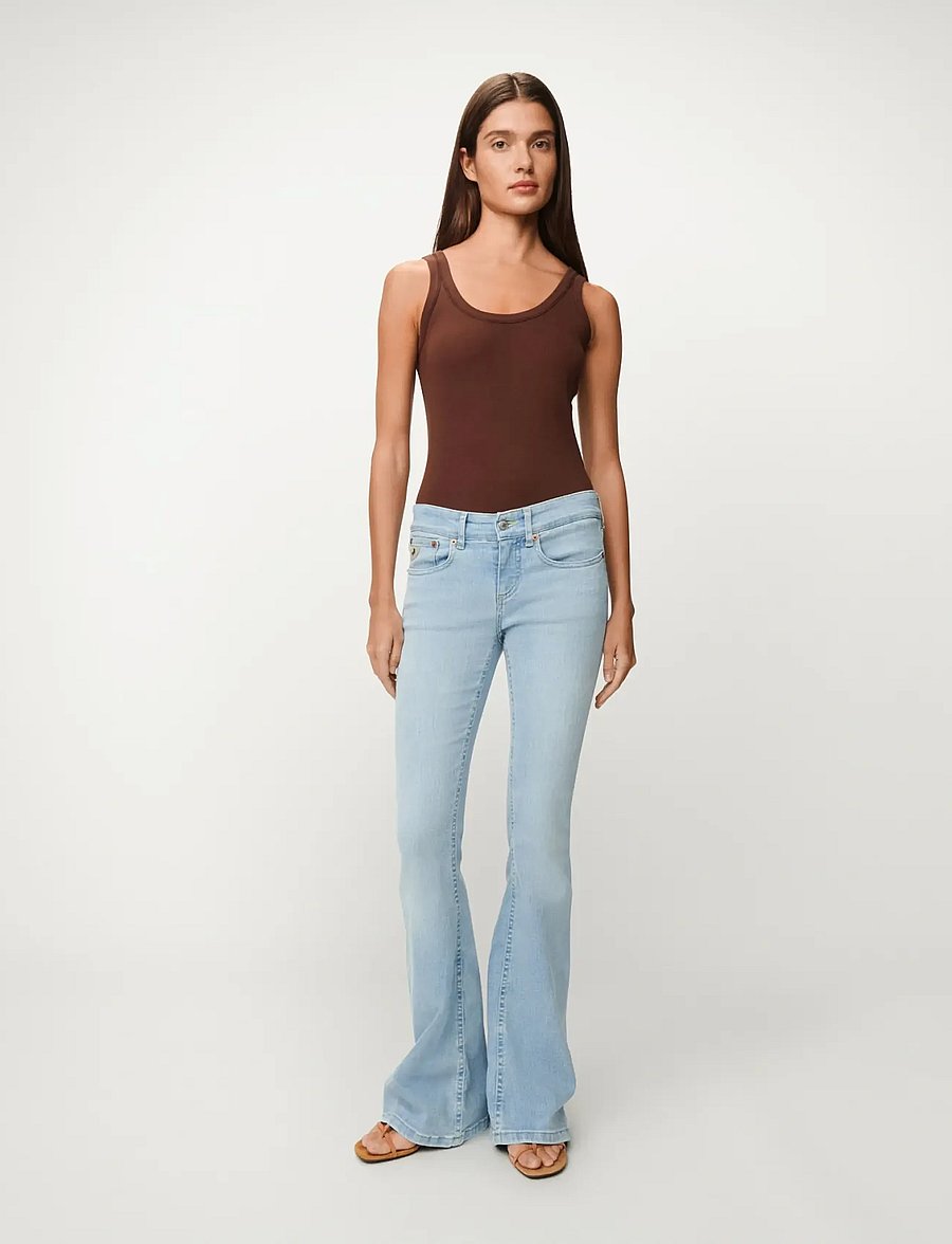 Lois Jeans - Beverly 21 - flared jeans - 7909 hypersoft bleach - 4