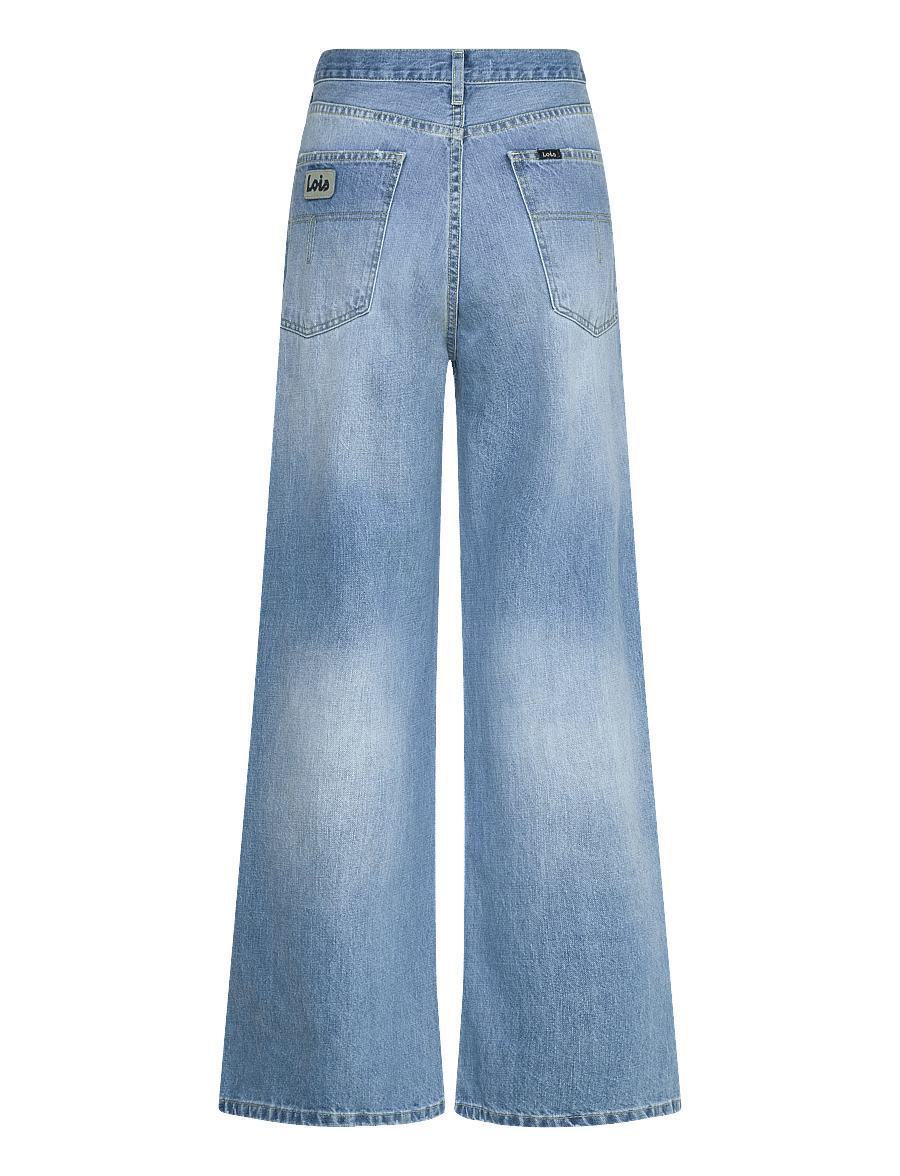 Lois Jeans - Skater Loose - wide leg jeans - miller pale - 2