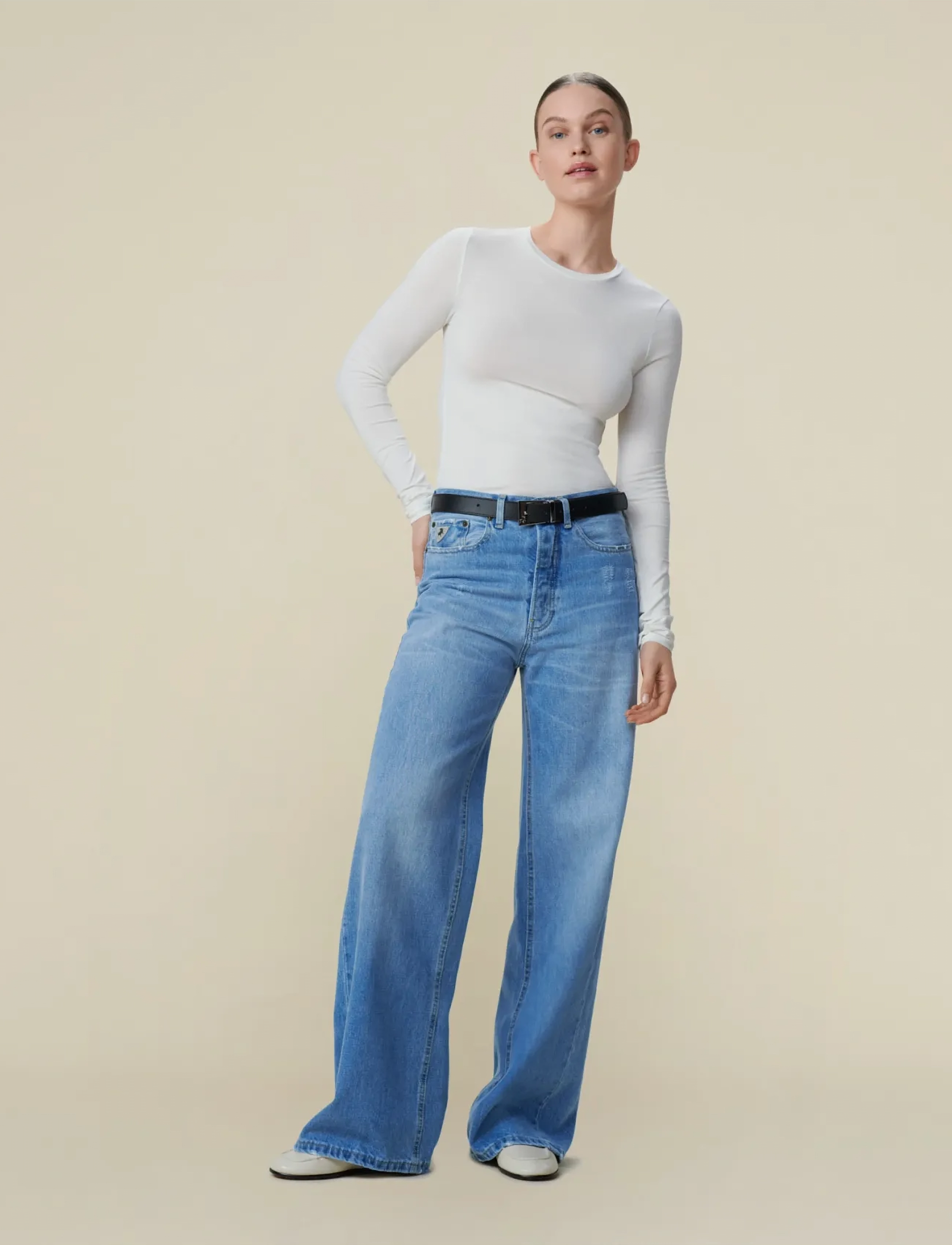 Lois Jeans Skater Loose - Lois Jeans - MILLER PALE / blue