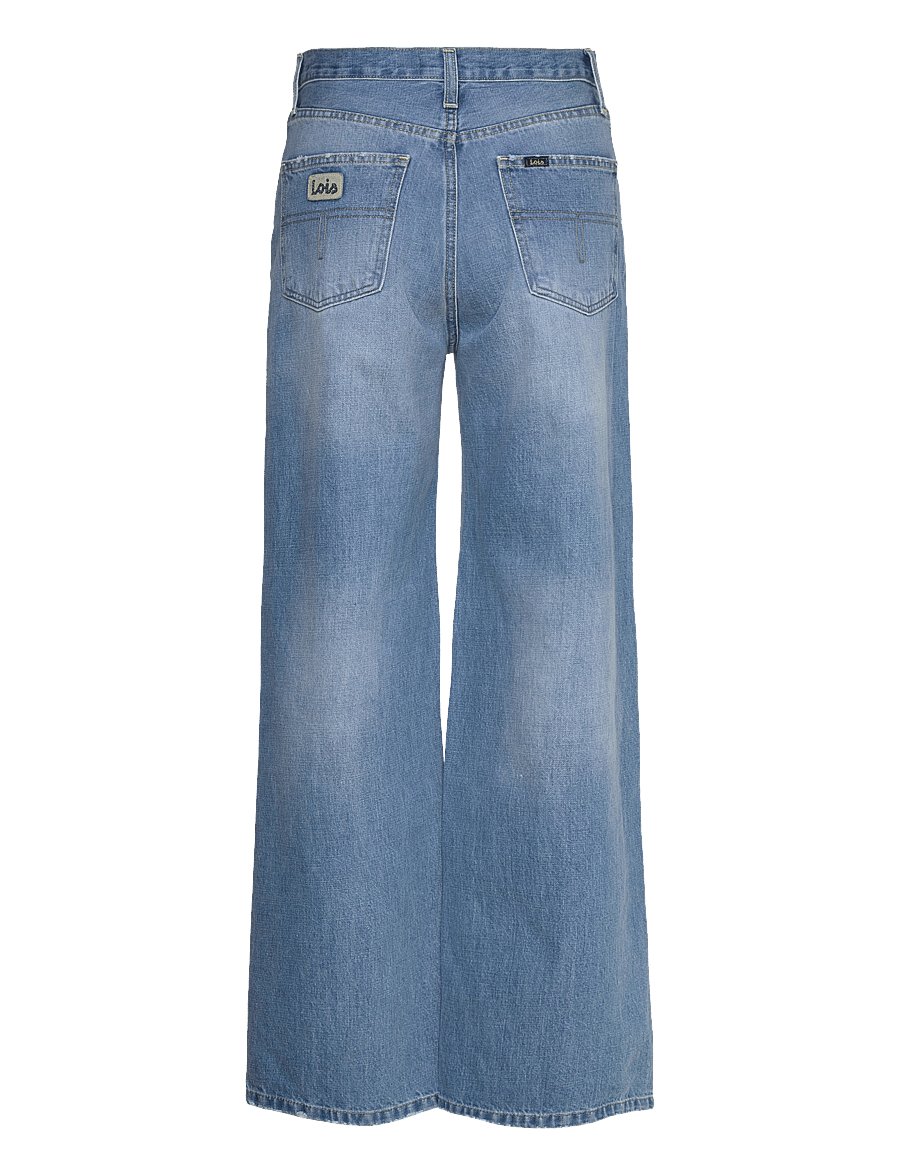 Lois Jeans - Skater Loose - hosen mit weitem bein - stone - 2