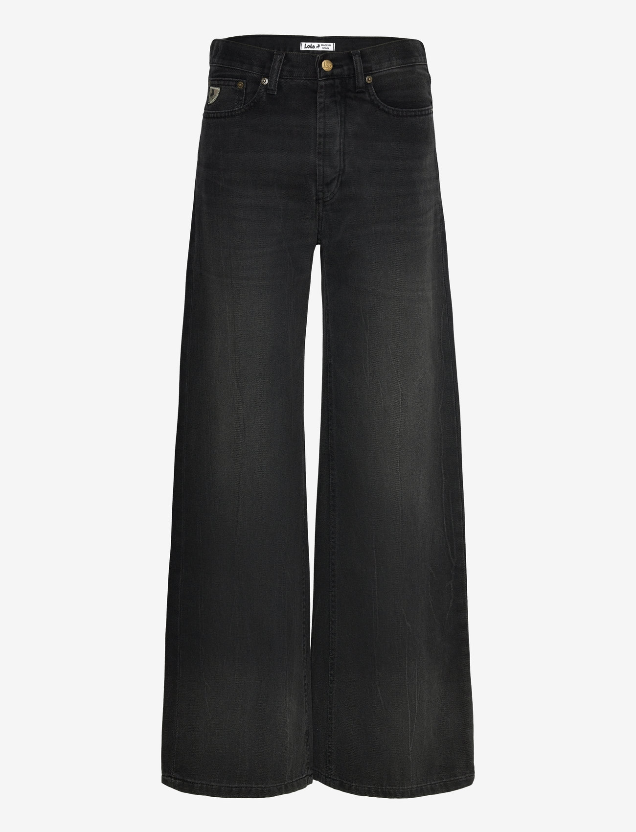 Lois Jeans - Skater Loose - brede jeans - black stone - 0