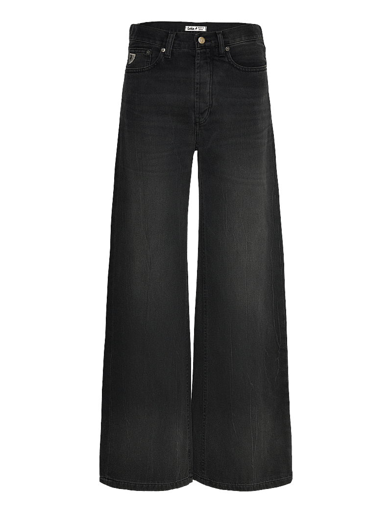 Lois Jeans - Skater Loose - brede jeans - black stone - 0