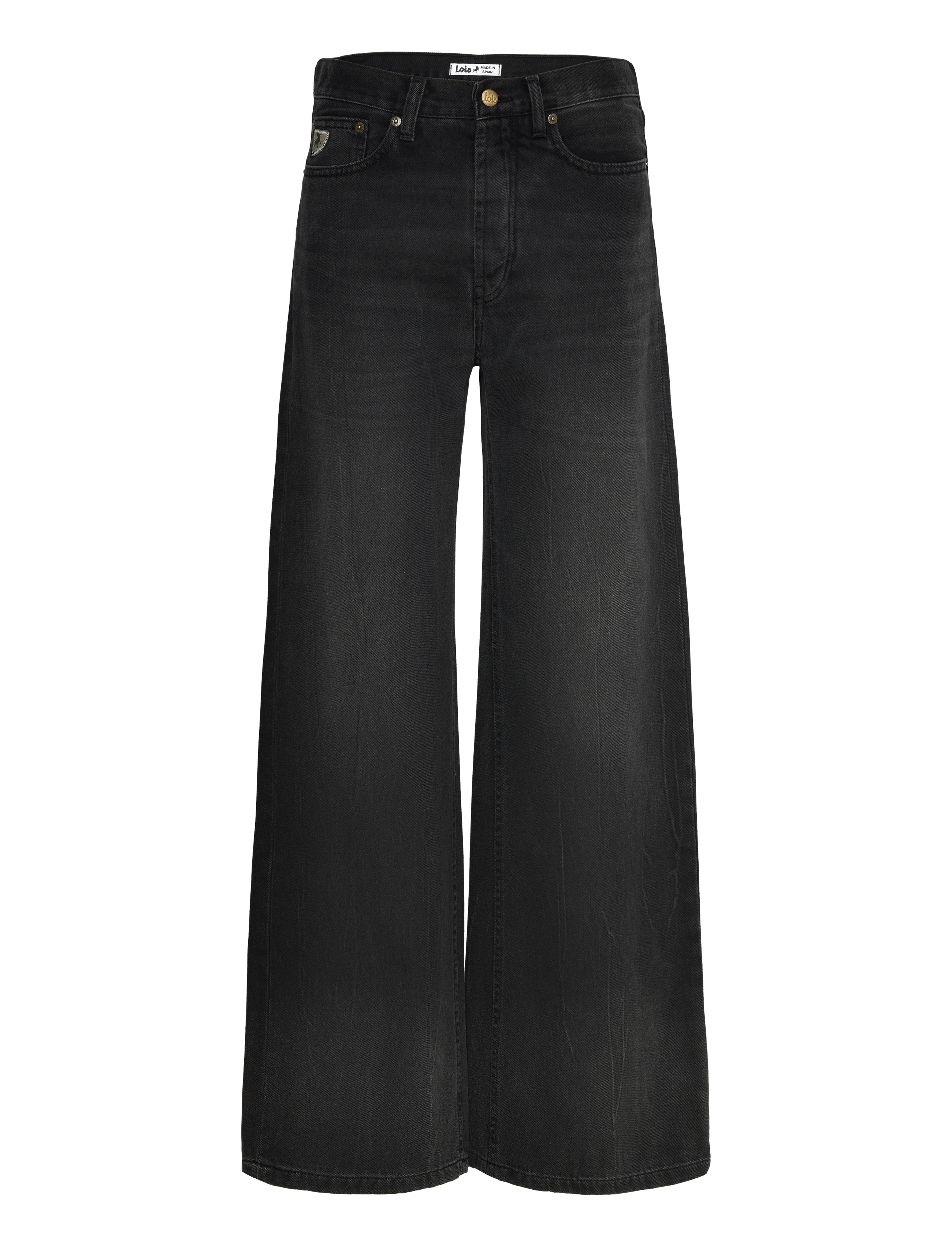 Lois Jeans Skater Loose - Teksad - BLACK STONE / black