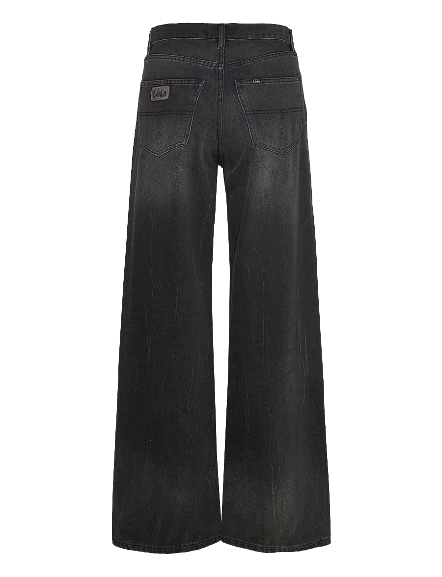 Lois Jeans - Skater Loose - wide leg jeans - cole khol stone - 1