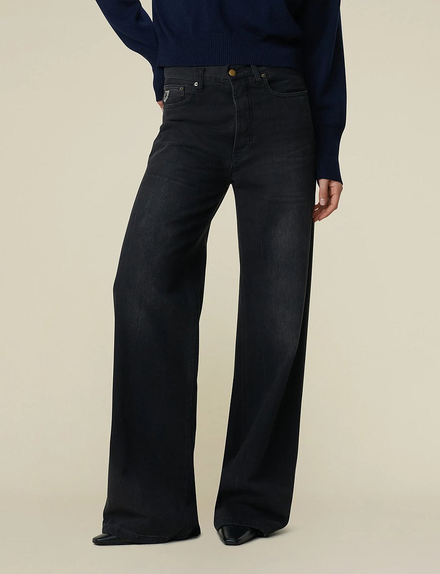 Lois Jeans - Skater Loose - wide leg jeans - cole khol stone - 2