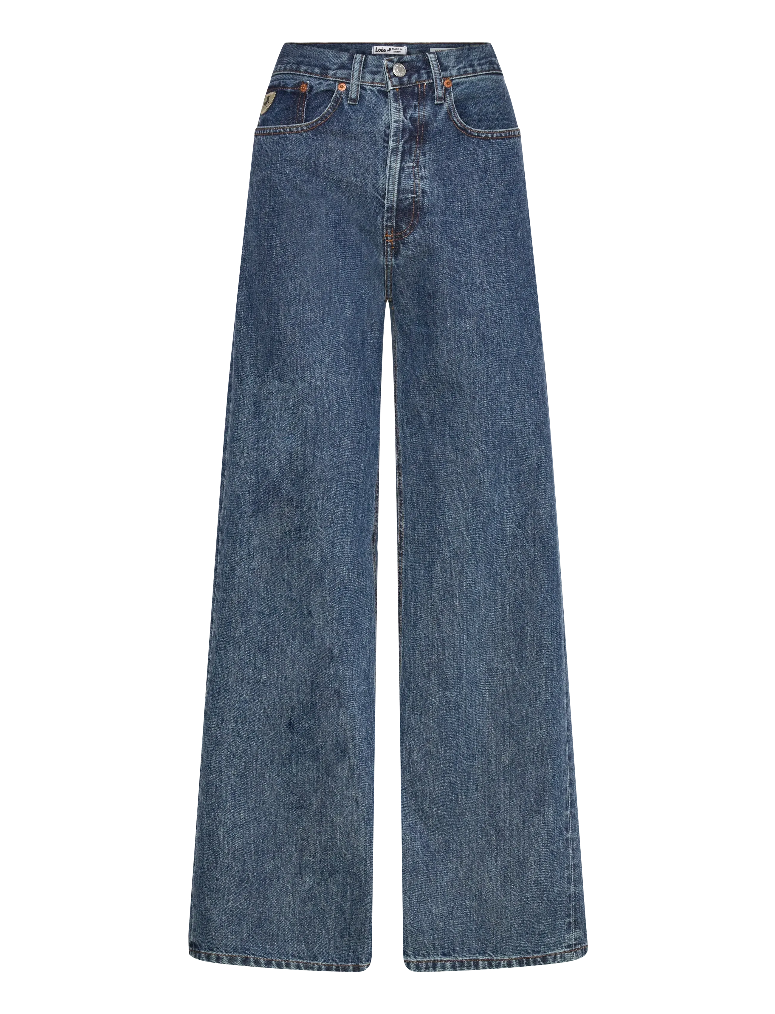 LOIS JEANS Skater Loose Navy - 32 Regular - Damen